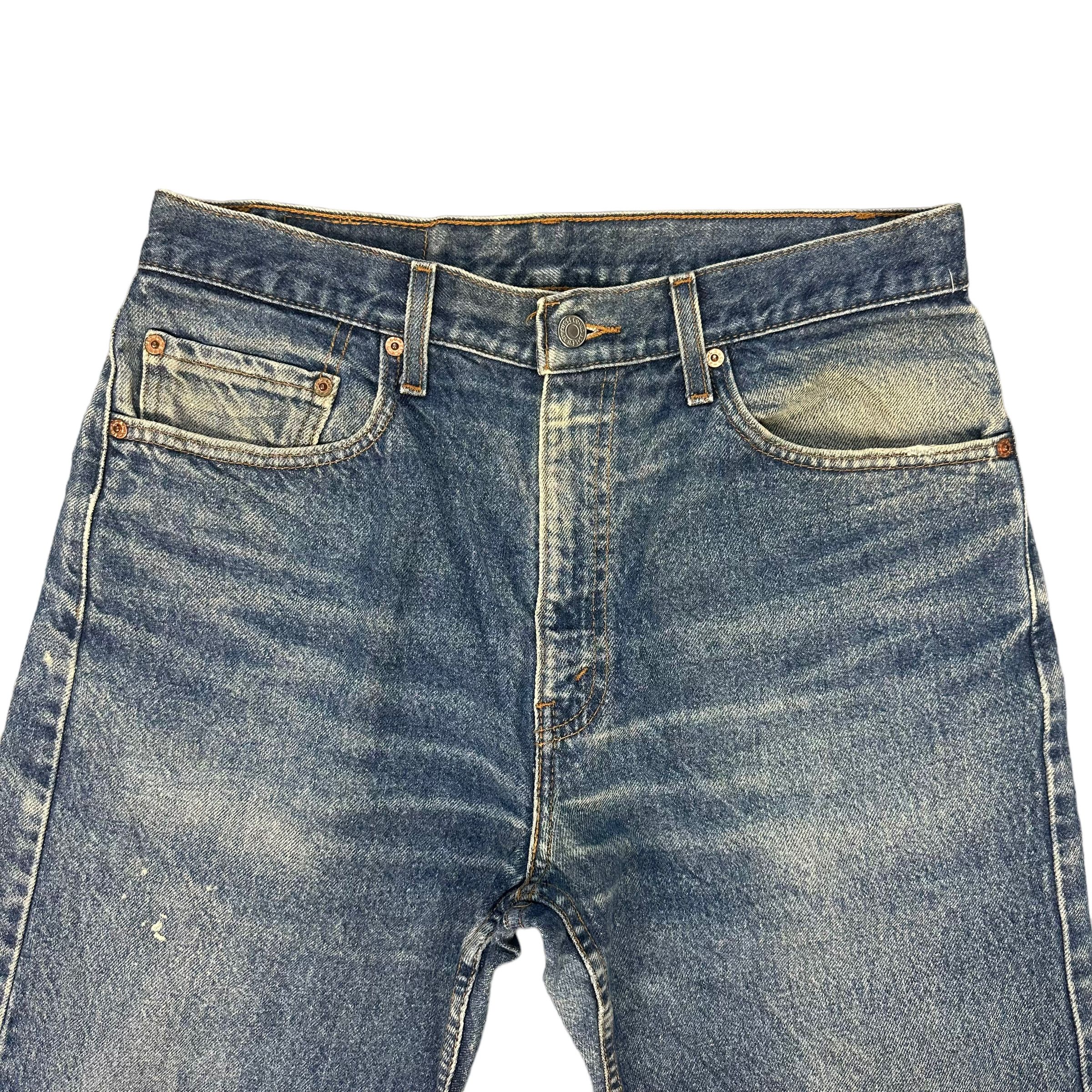 Levi's LEVIS 505 SINGLE R CUSTOM DENIM SHORTS #8405-007 Size US 33 - 2 Thumbnail
