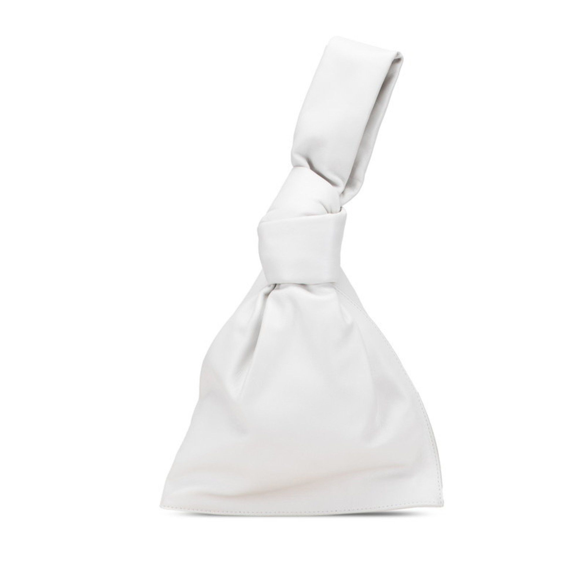 Bottega Veneta Bottega Veneta Women's Leather Handbag White Size ONE SIZE - 1 Thumbnail