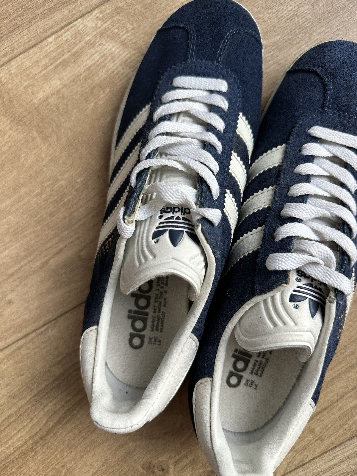 Adidas Vintag 90s Adidas Gazelle 1996 Shoes Sneakers Trainers Rare Size US 9 / EU 42 - 10 Thumbnail