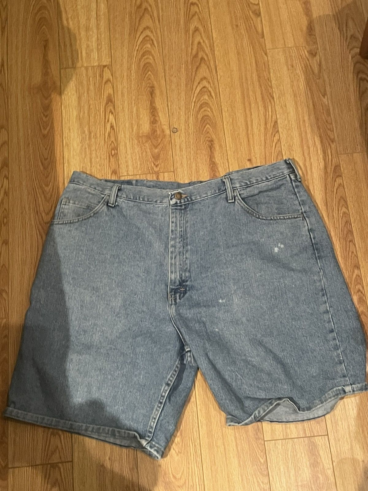 Vintage × Wrangler Wrangler jean shorts size 42/ XXL Size US 42 / EU 58 - 1 Thumbnail