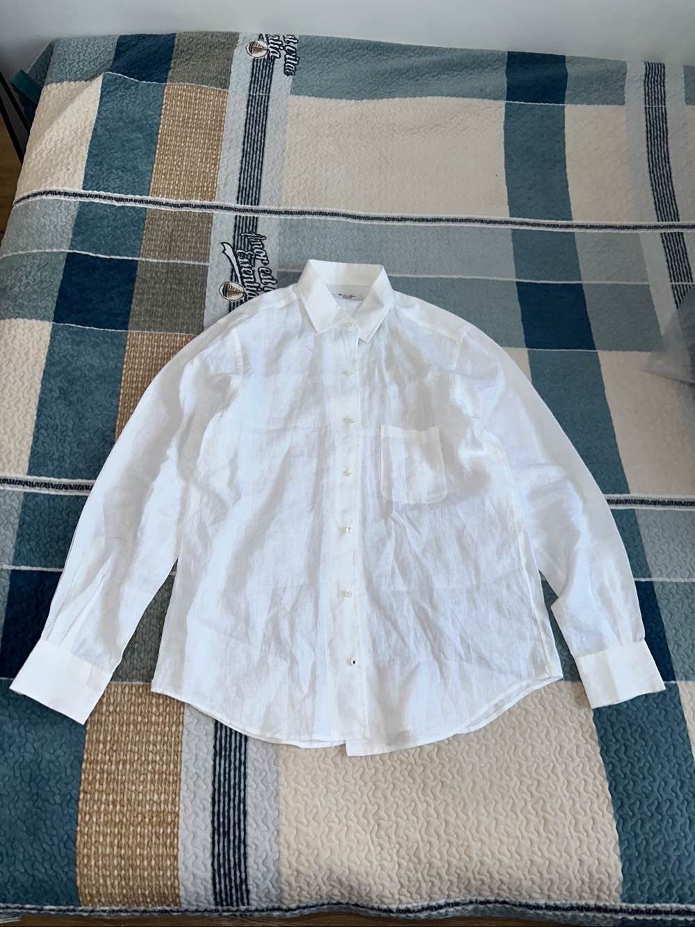 Loro Piana Loro Piana Linen Button Up Shirt Size L Size US L / EU 52-54 / 3 - 1 Thumbnail