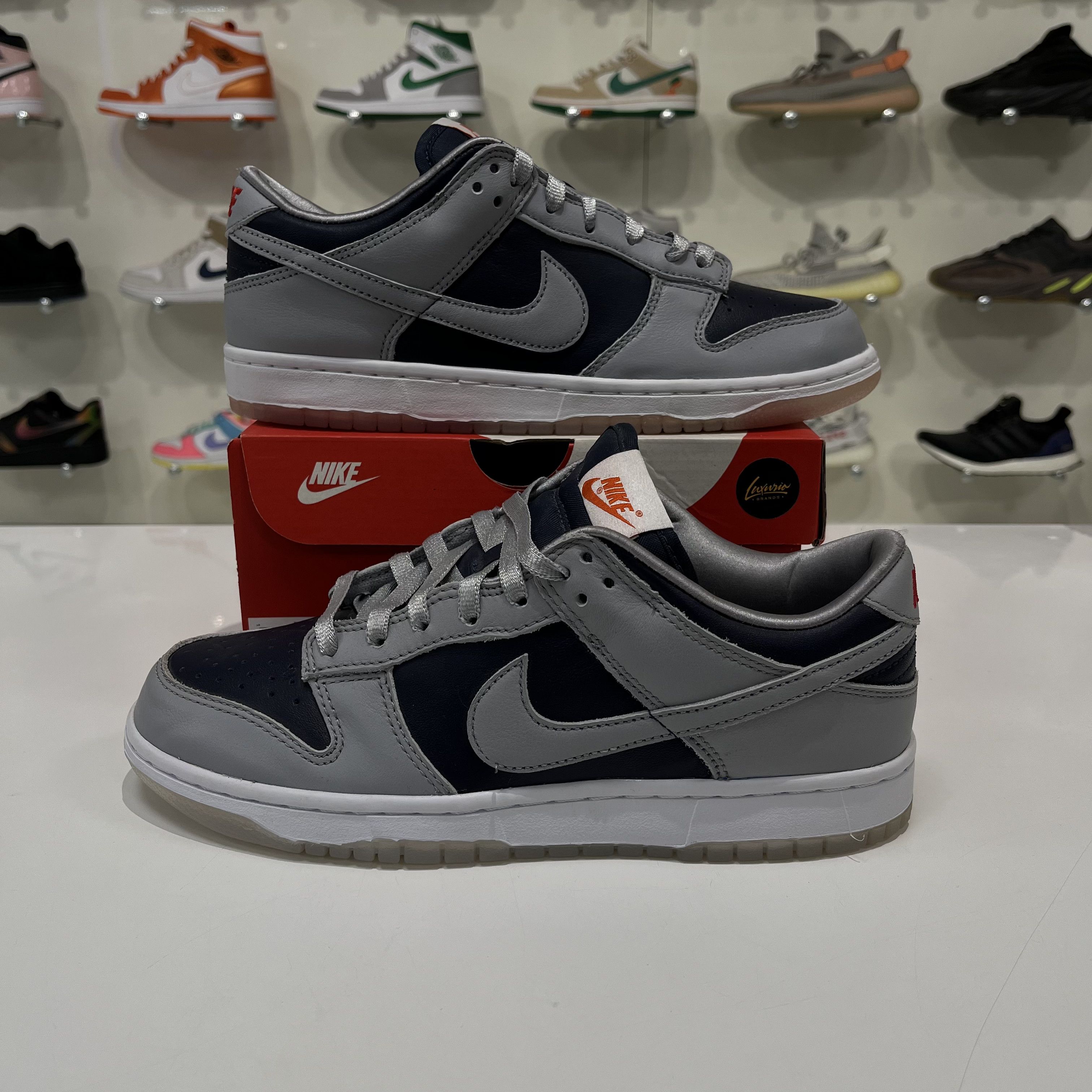 Nike Nike Dunk Low College Navy Grey Size US 9.5 / EU 42-43 - 1 Thumbnail