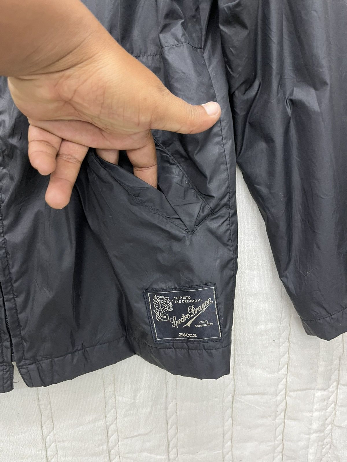 CABANE de ZUCCa × Designer × Zucca ARCHIVE🔥SPECTRO DRAGON ZUCCA REVERSIBLE JACKET Size M / US 6-8 / IT 42-44 - 6 Thumbnail