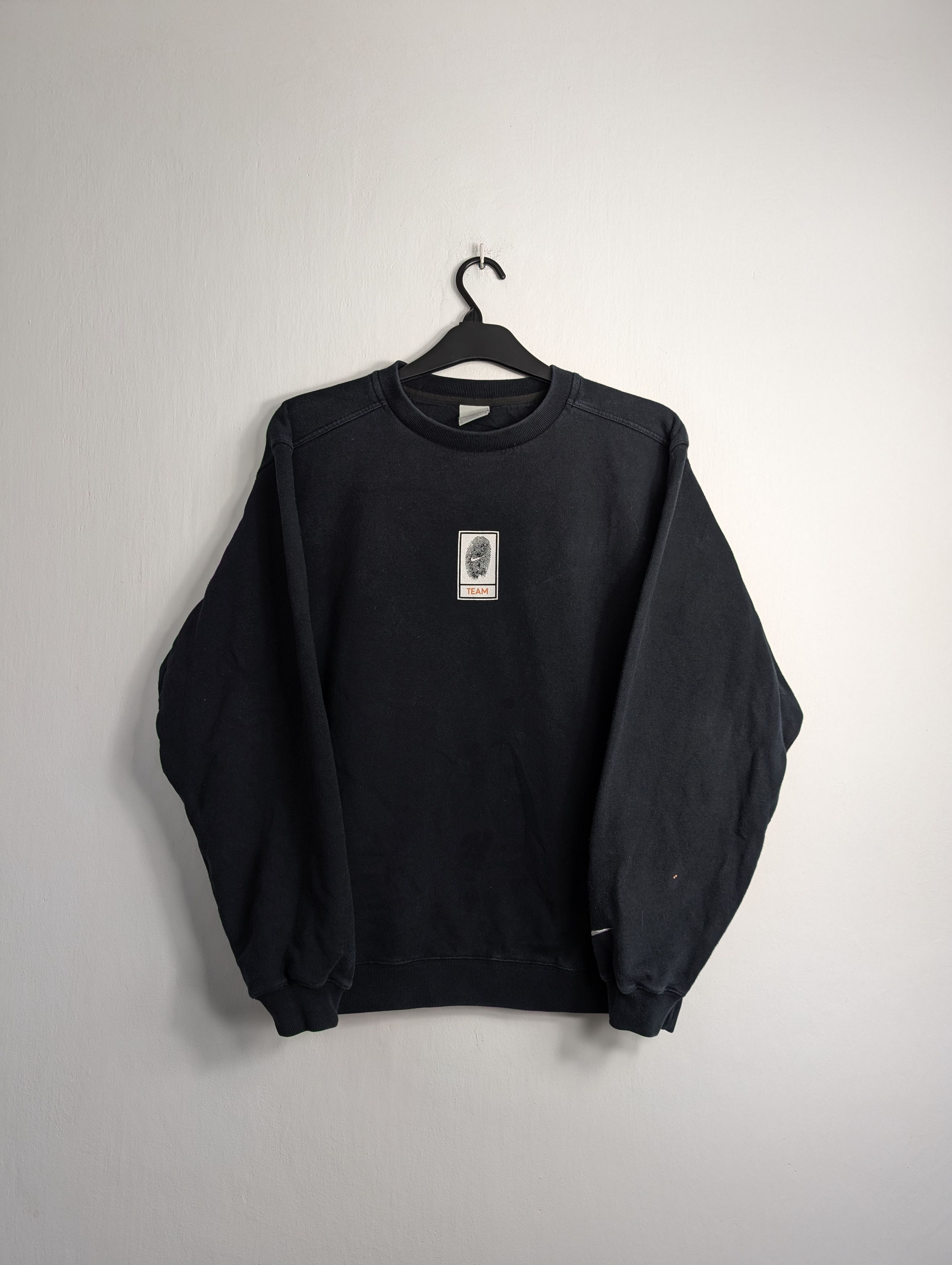 Nike Vintage Nike Skate Team Sweatshirt Black Boxy Y2K Size US M / EU 48-50 / 2 - 1 Thumbnail