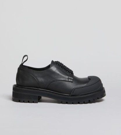 Marni o1f1d3z1025 Army Derby Shoes in Black Size US 12 / EU 45 - 2 Thumbnail