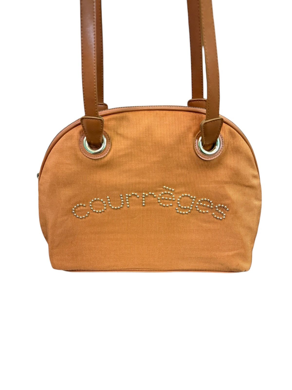 Courreges RARE VINTAGE COURREGES LOGO STUD SHOULDER BAG Size ONE SIZE - 3 Thumbnail