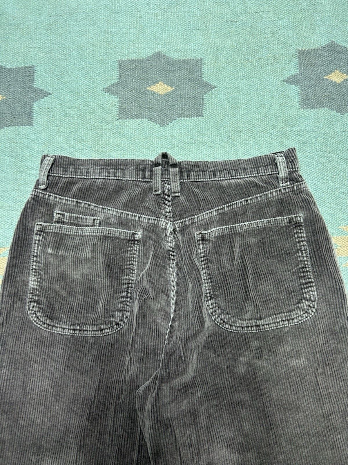 Vintage y2k corduroy pants road rags wide straight women’s 11/12 31 Size 31" - 8 Thumbnail