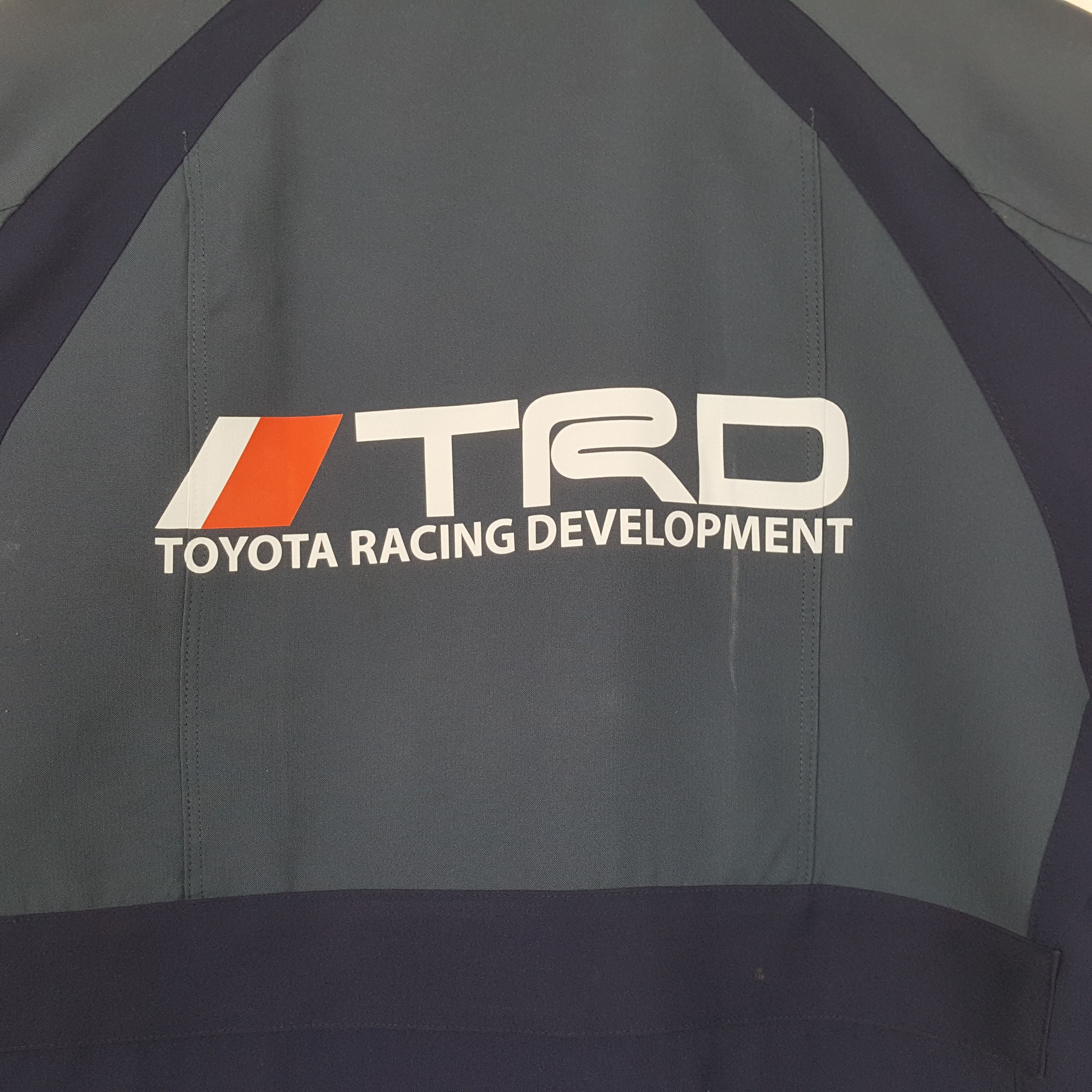 Japanese Brand × Vintage Vintage TRD TOYOTA RACING Motorsports Custom Jacket C287N1 Size US M / EU 48-50 / 2 - 2 Thumbnail