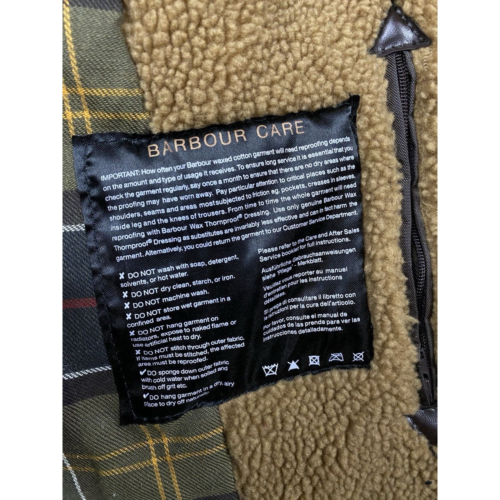Barbour Barbour Winter Force Women's Brown Insulated Waxed Parka Jac Size XL / US 12-14 / IT 48-50 - 13 Thumbnail