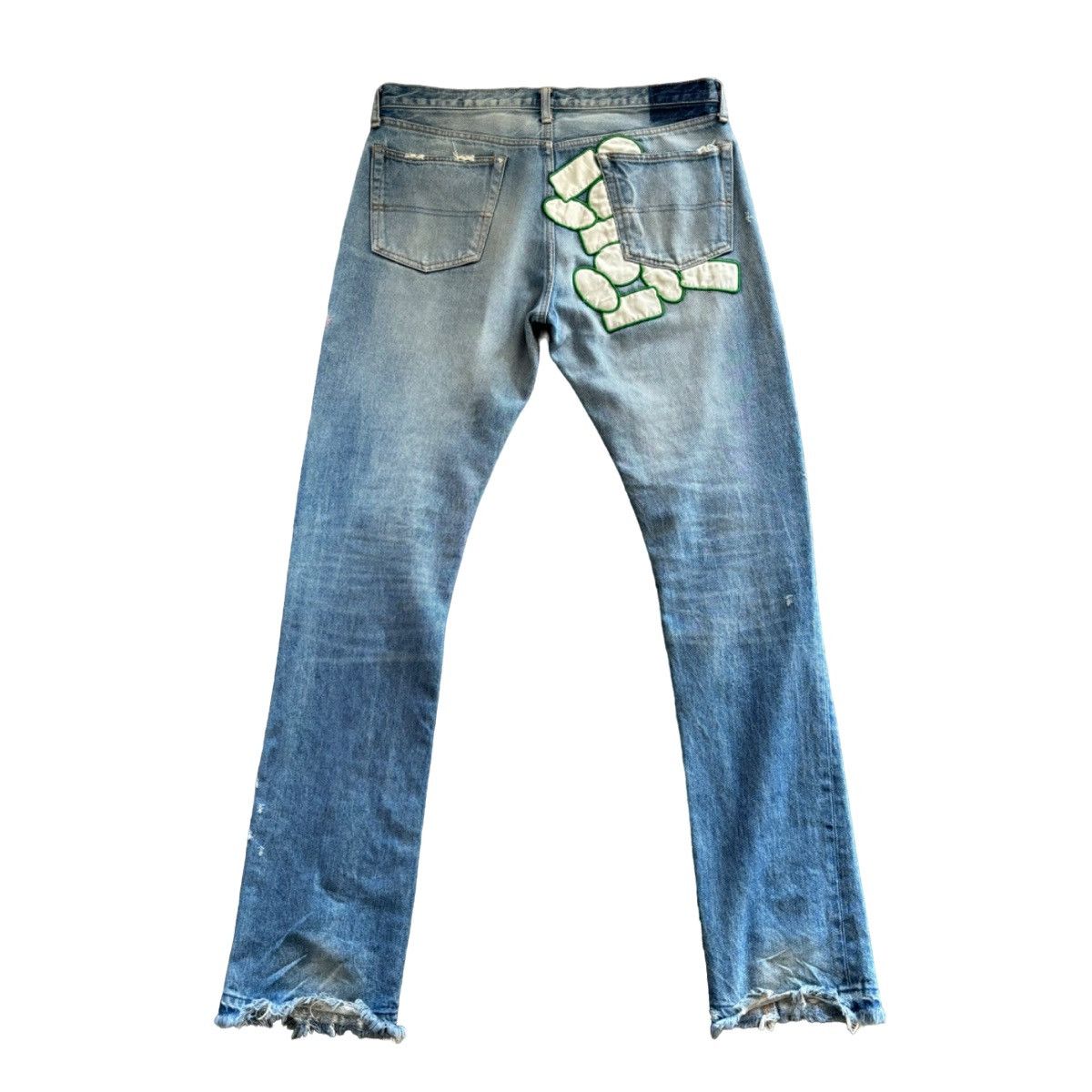 Image of Undercover Ss05 But Beautiful Size 3 Denim in Blue, Men's