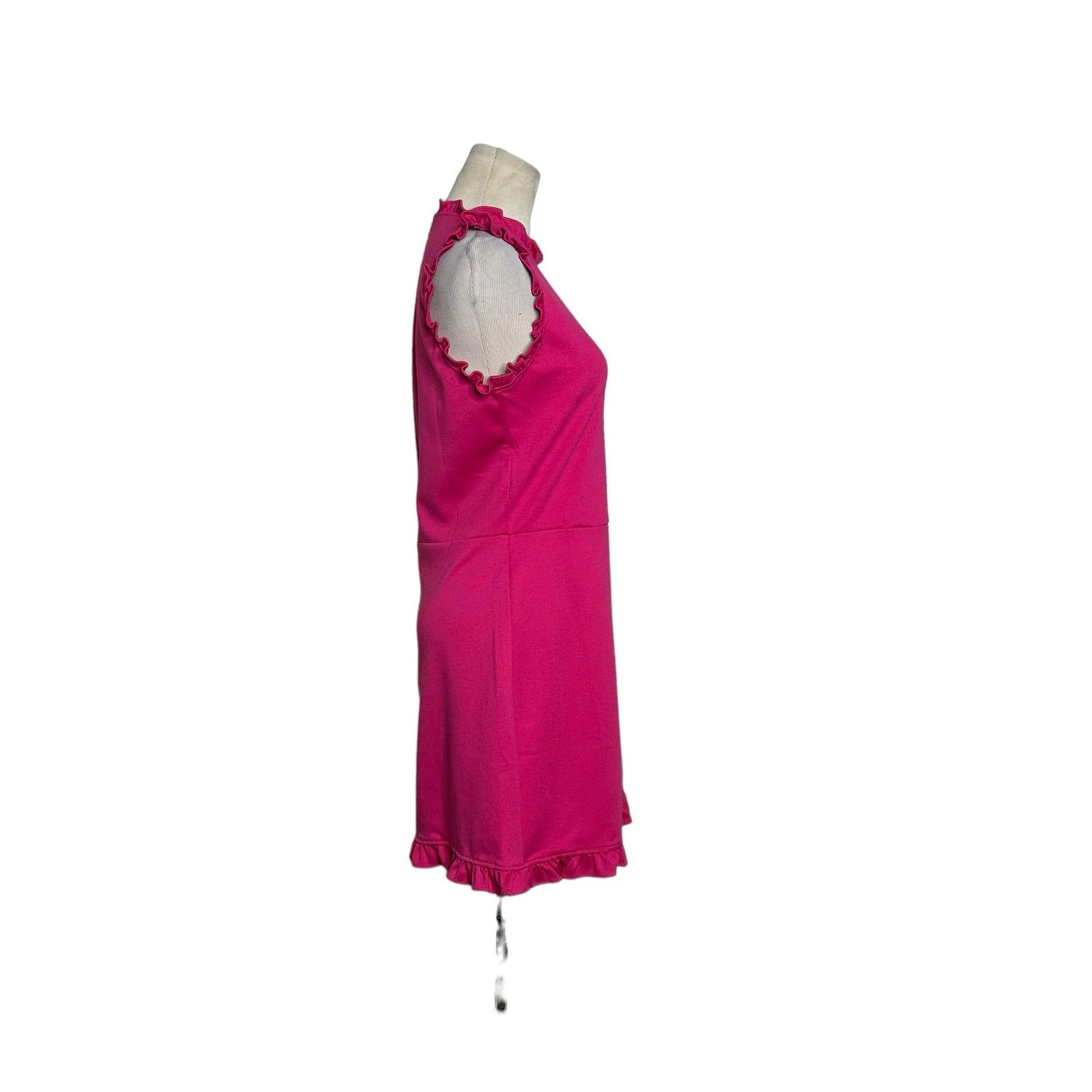 Amanda Uprichard Amanda Uprichard fuchsia sleeveless sheath dress size Large Size L / US 10 / IT 46 - 8 Thumbnail
