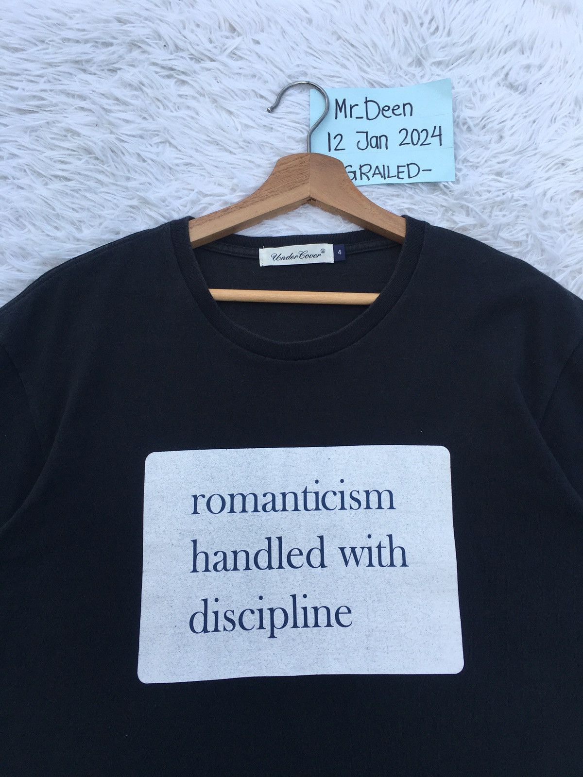 Undercover Rare Undercover ‘Romanticism handled with discipline’ Tee Size US L / EU 52-54 / 3 - 6 Thumbnail
