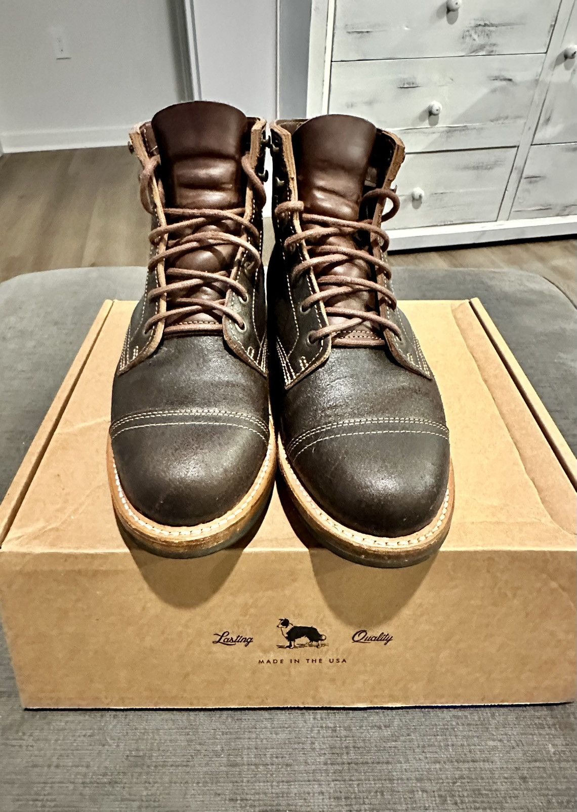 Truman Boot Co. Truman Boots Java Wax Flesh Size US 8.5 / EU 41-42 - 2 Thumbnail