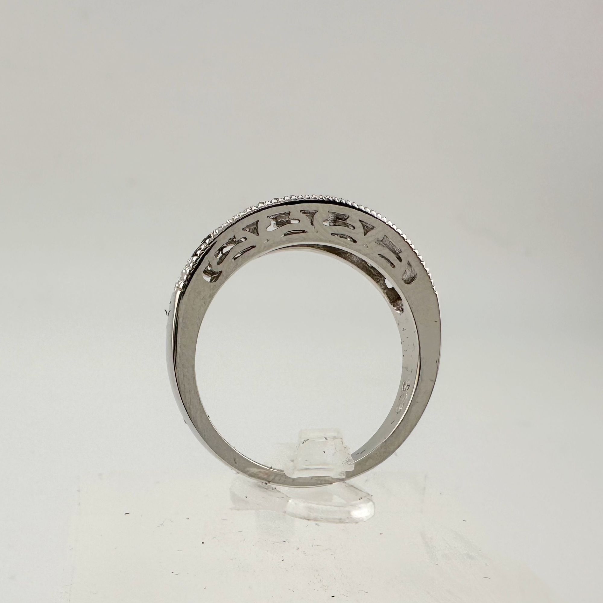 Other Natural Black and White Diamond Band Ring - size 7.25 Size ONE SIZE - 6 Thumbnail