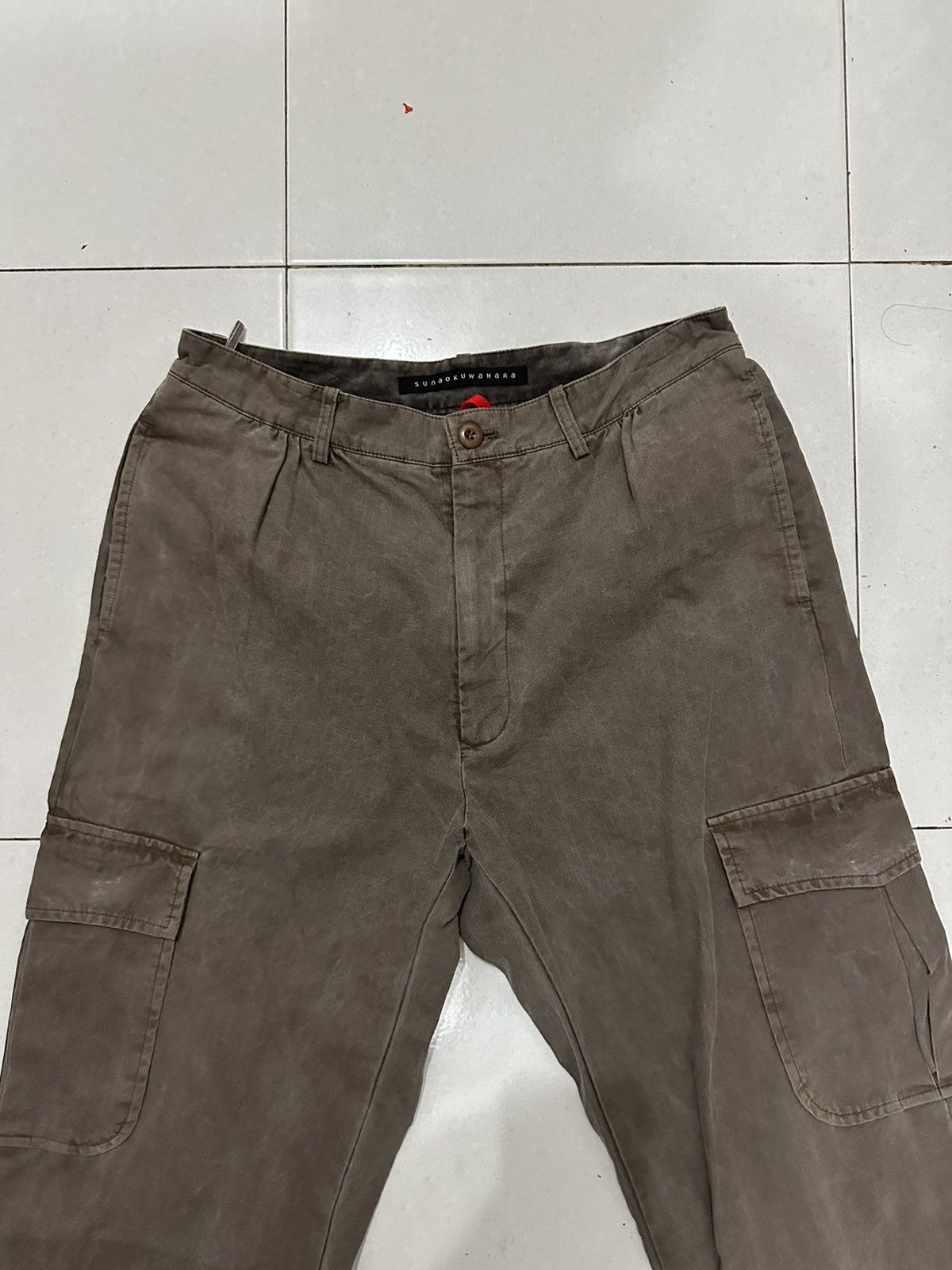 Vintage VTG Issey Miyake Sunao Kuwahara Cargo Pants Size US 30 / EU 46 - 3 Thumbnail