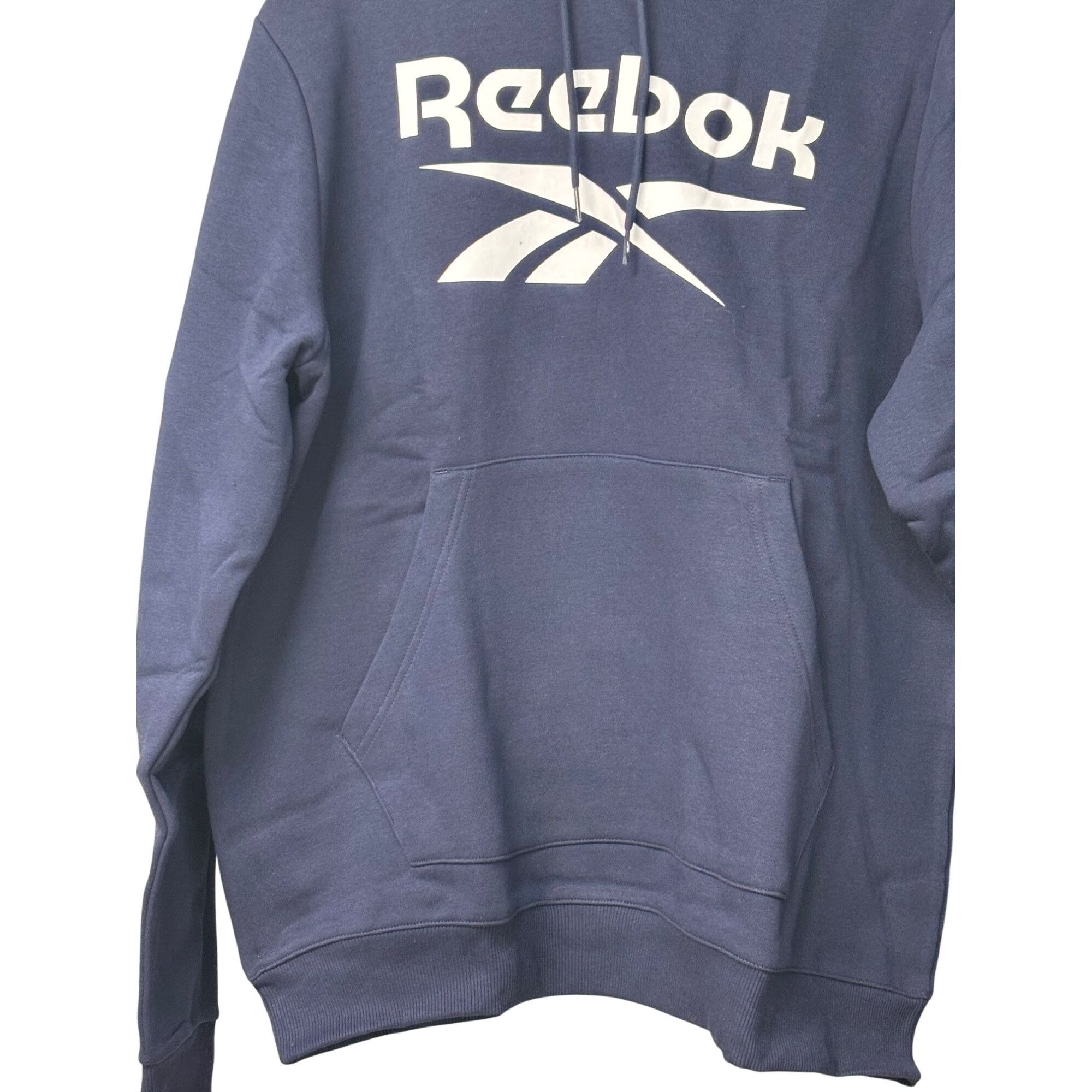 Other Reebok Men's Logo-Print Fleece Hoodie - Vector Navy, XL Size US XL / EU 56 / 4 - 8 Thumbnail