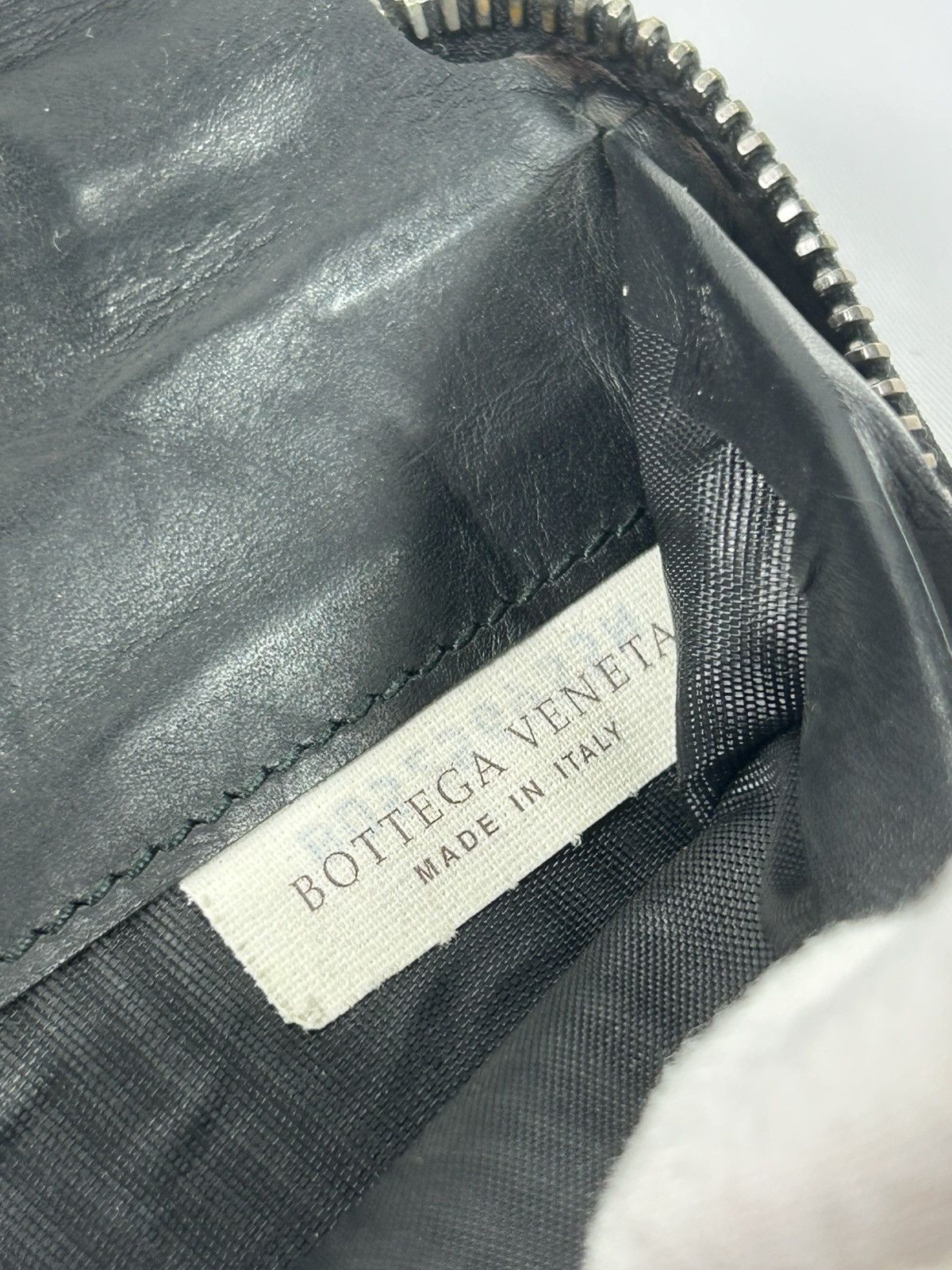 Bottega Veneta Bottega Veneta Black Leather Zippy Wallet - Clutch Size ONE SIZE - 8 Thumbnail