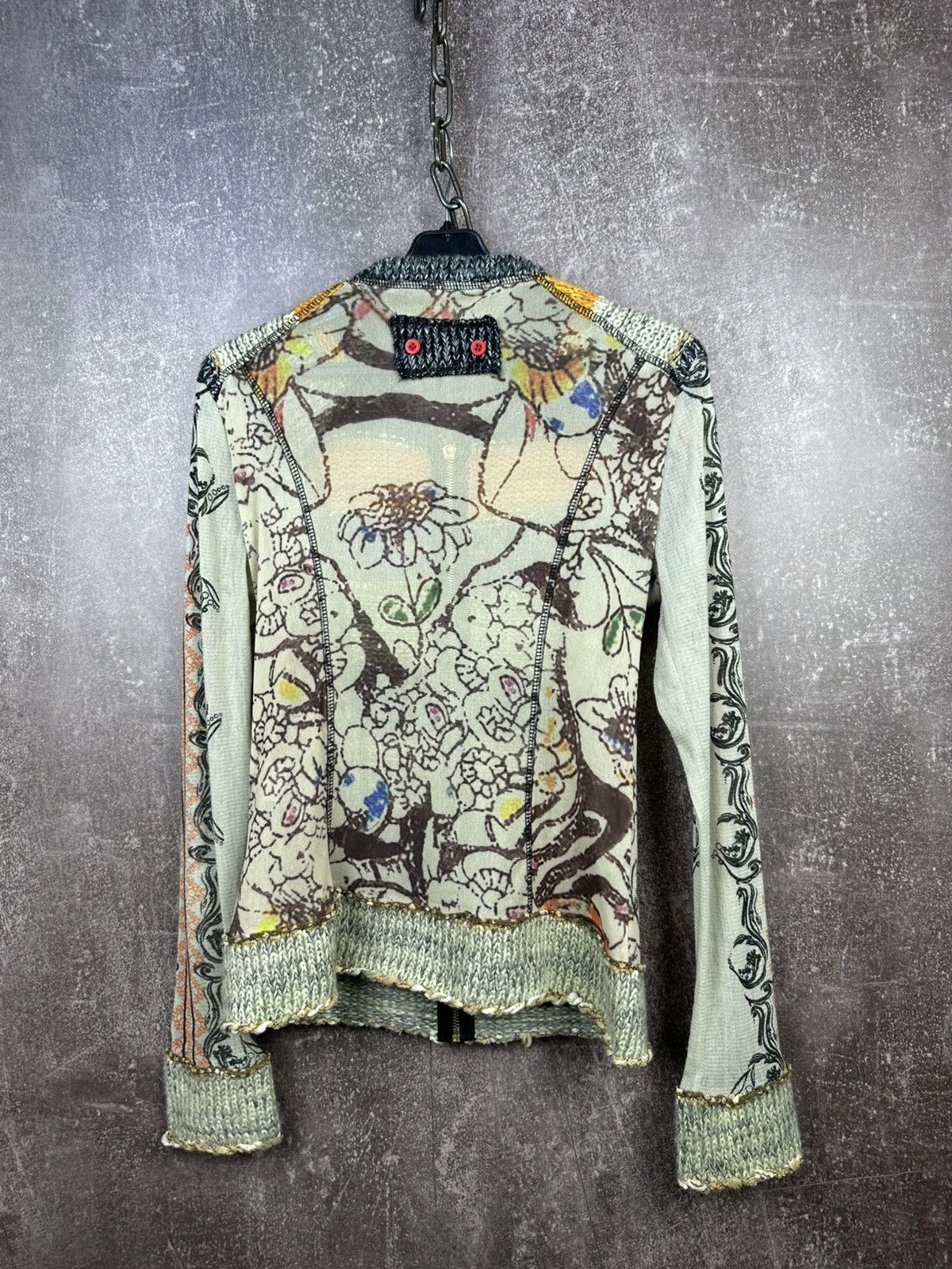 Jean Paul Gaultier VTG Jean Paul Gaultier Style mesh top Long Sleeve Art Y2K Size M / US 6-8 / IT 42-44 - 2 Thumbnail
