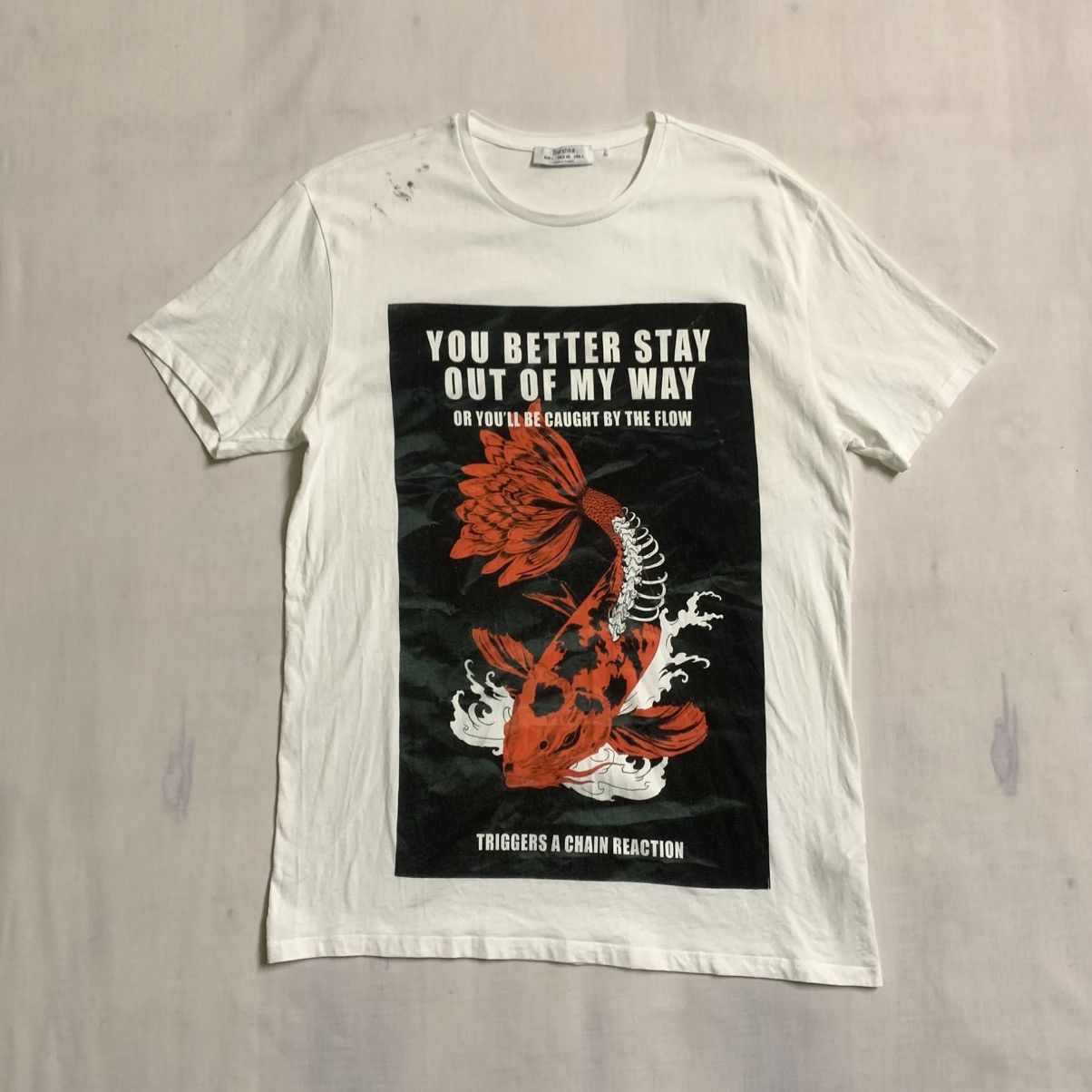 Bershka BERSHKA TEE Size US L / EU 52-54 / 3 - 1 Thumbnail