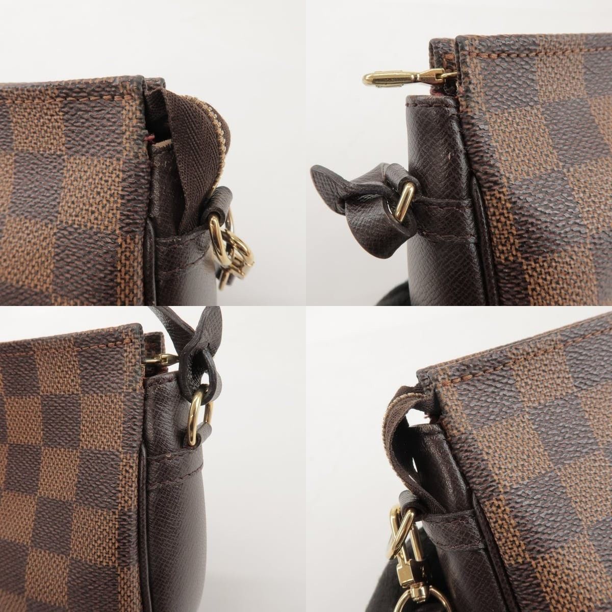Louis Vuitton Louis Vuitton Damier Ebene Trousse Makeup Accessory Pouch Size ONE SIZE - 6 Thumbnail