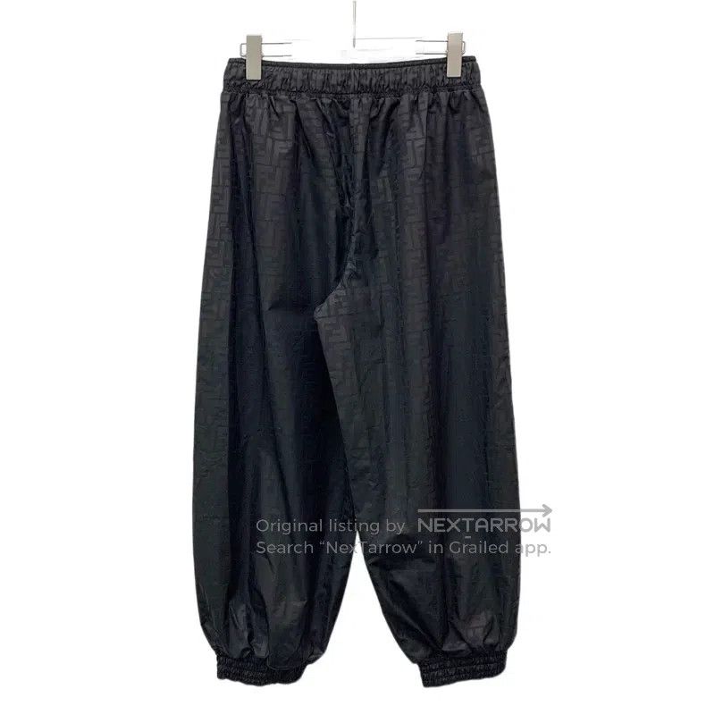 Fendi Fendi size M Black logo letter printed drawstring casual sp Size 24" / US 00 / IT 34 - 2 Thumbnail