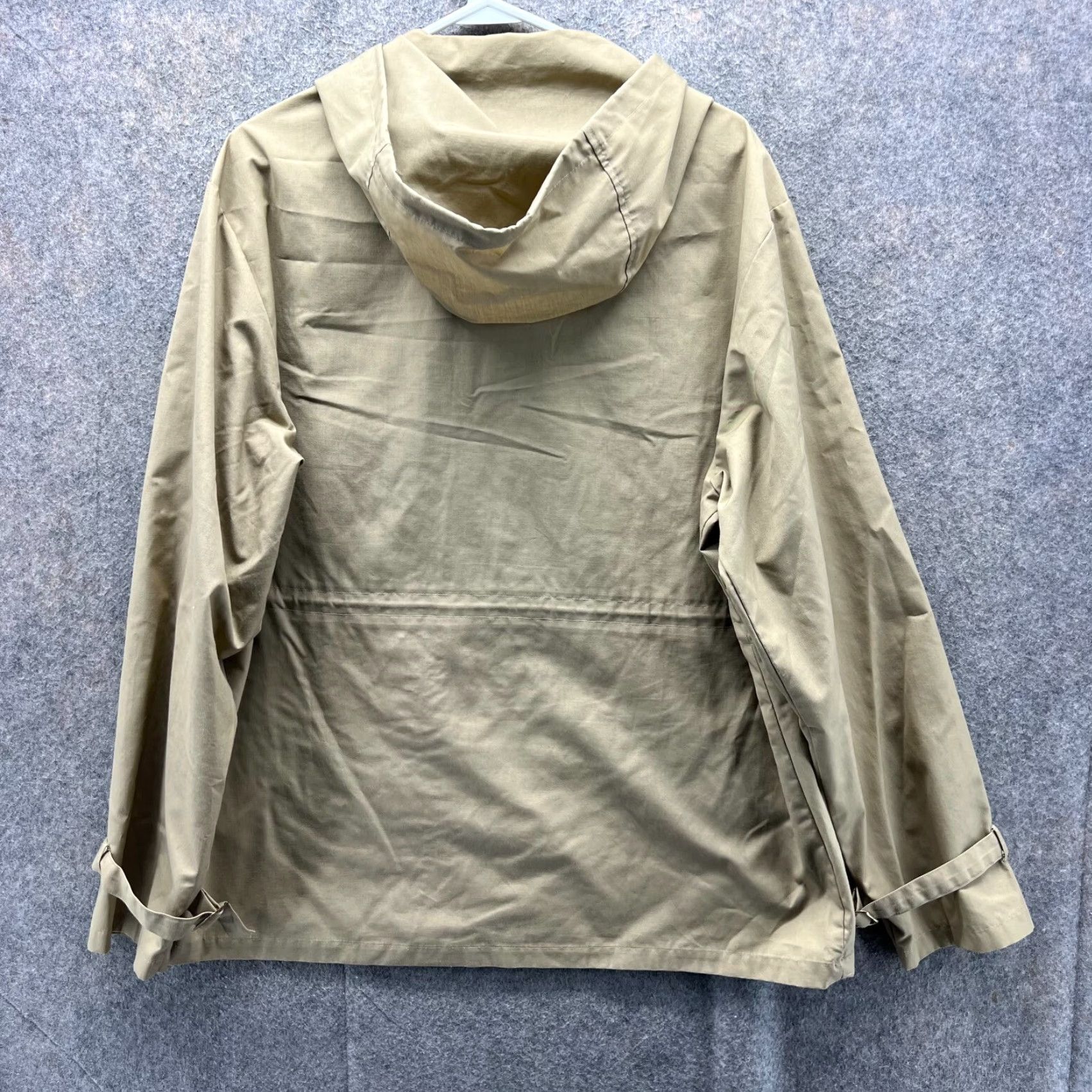 McGregor VINTAGE McGregor Jacket Mens 44 Khaki Hooded Utility Cotton Full Zip Field Chore Vintage Size US S / EU 44-46 / 1 - 2 Thumbnail