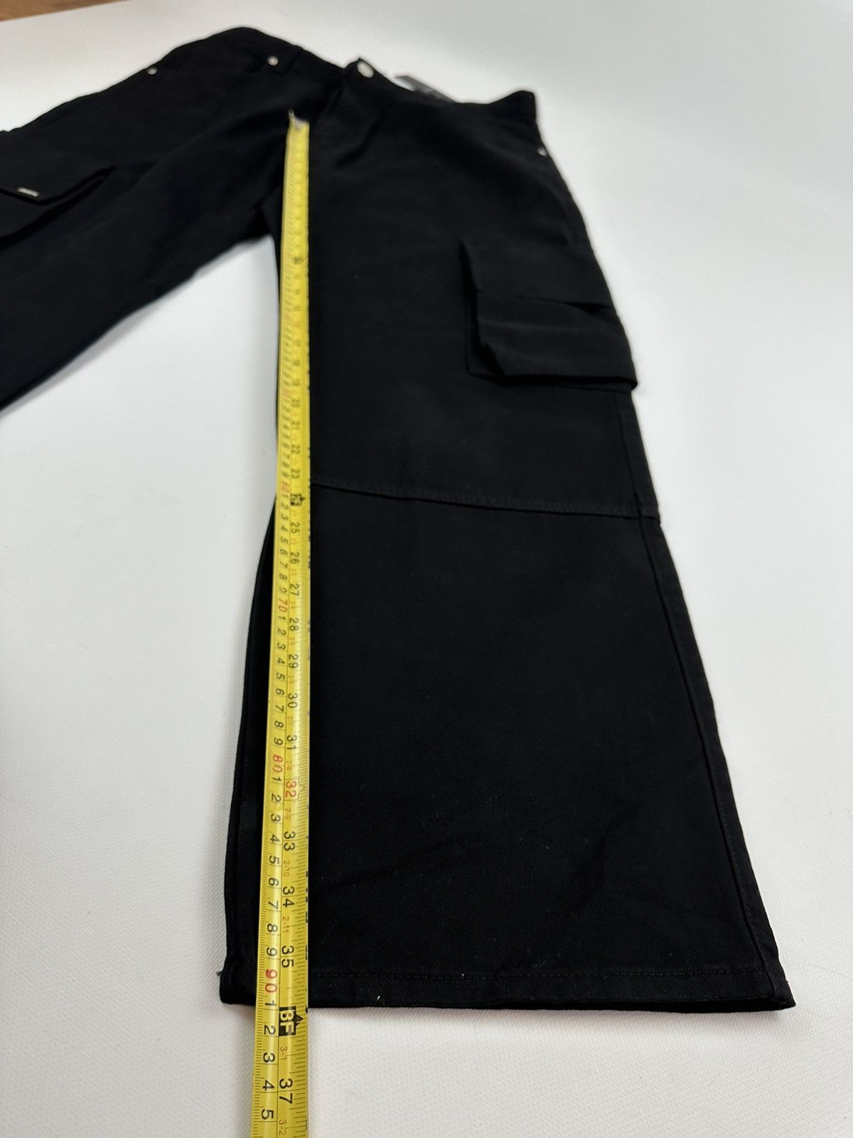 Vintage EightyFive Black Cargo Baggy Pants Size US 38 / EU 54 - 14 Thumbnail