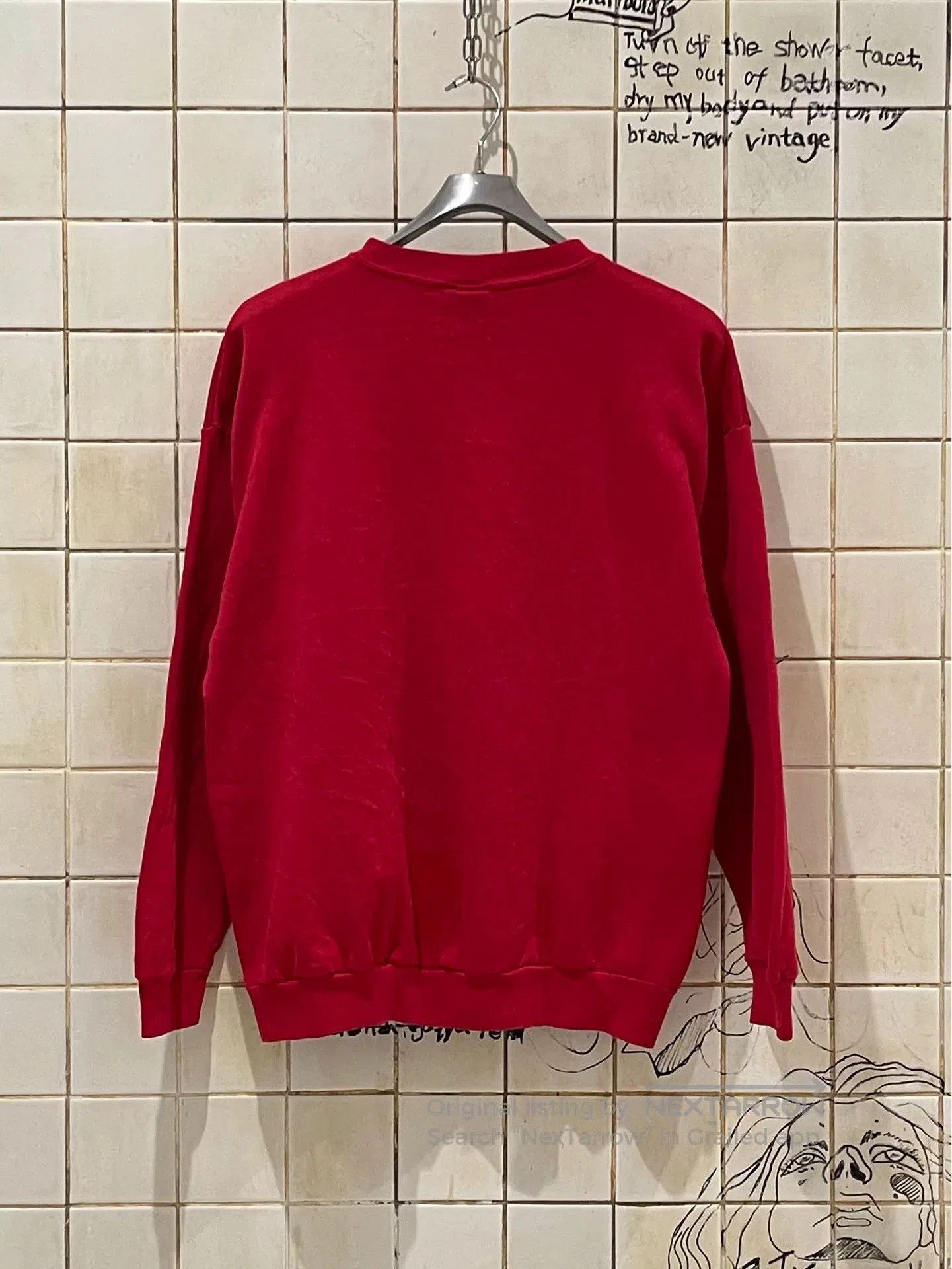 Mickey & Co. Vintage Mickey Mouse Embroidered Sweatshirt. Size US M / EU 48-50 / 2 - 2 Thumbnail