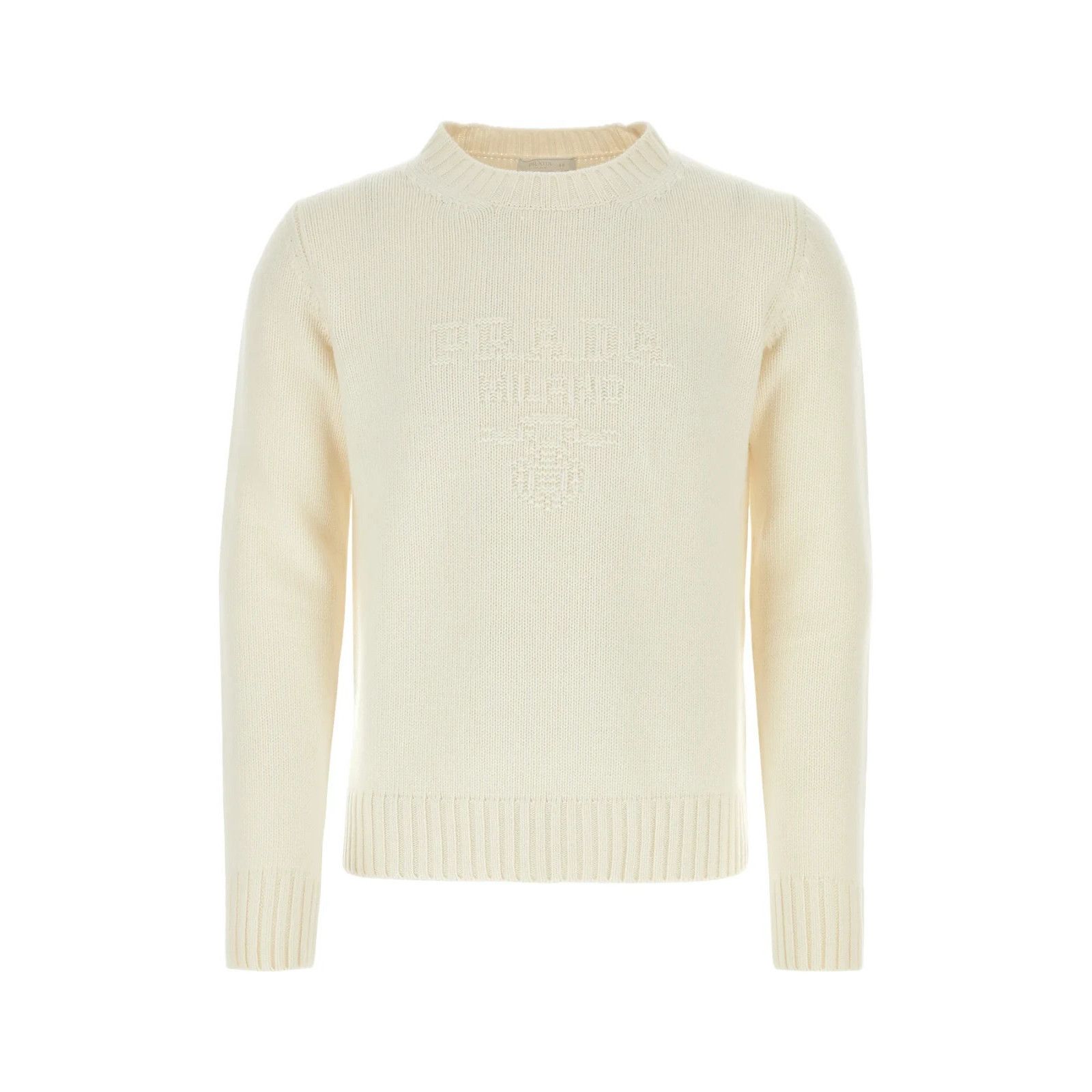 PRADA Ivory Wool Blend Sweater New & Authentic (Men's size:5