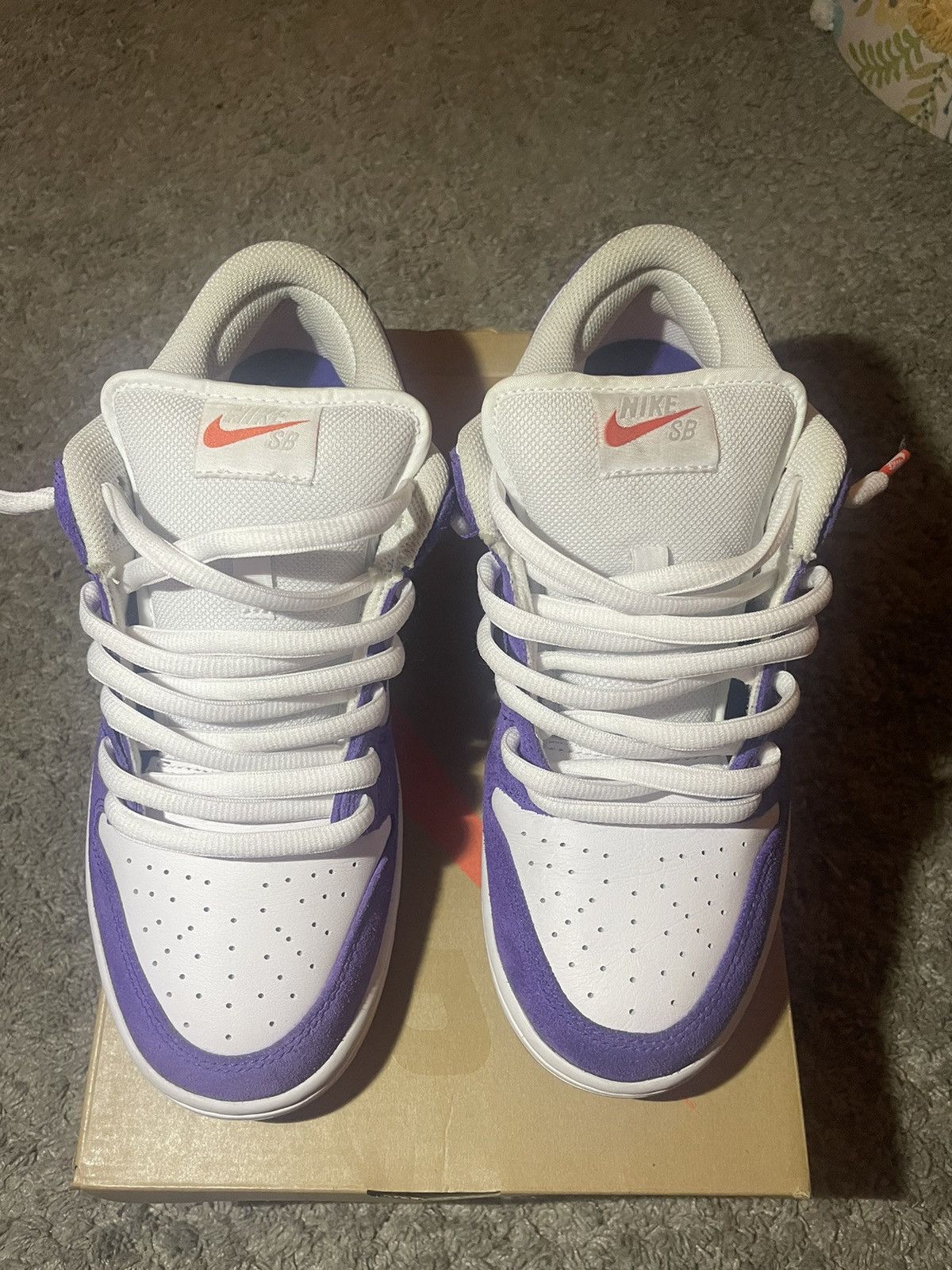 Nike Nike SB Dunk Low Orange Label Court Purple Size US 9.5 / EU 42-43 - 6 Thumbnail