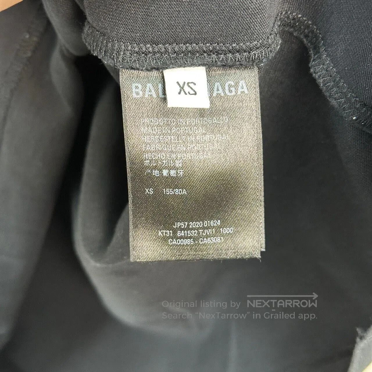 Balenciaga Balenciaga Moon Bear Graphic Short Sleeve Tee. Size XS / US 0-2 / IT 36-38 - 4 Thumbnail