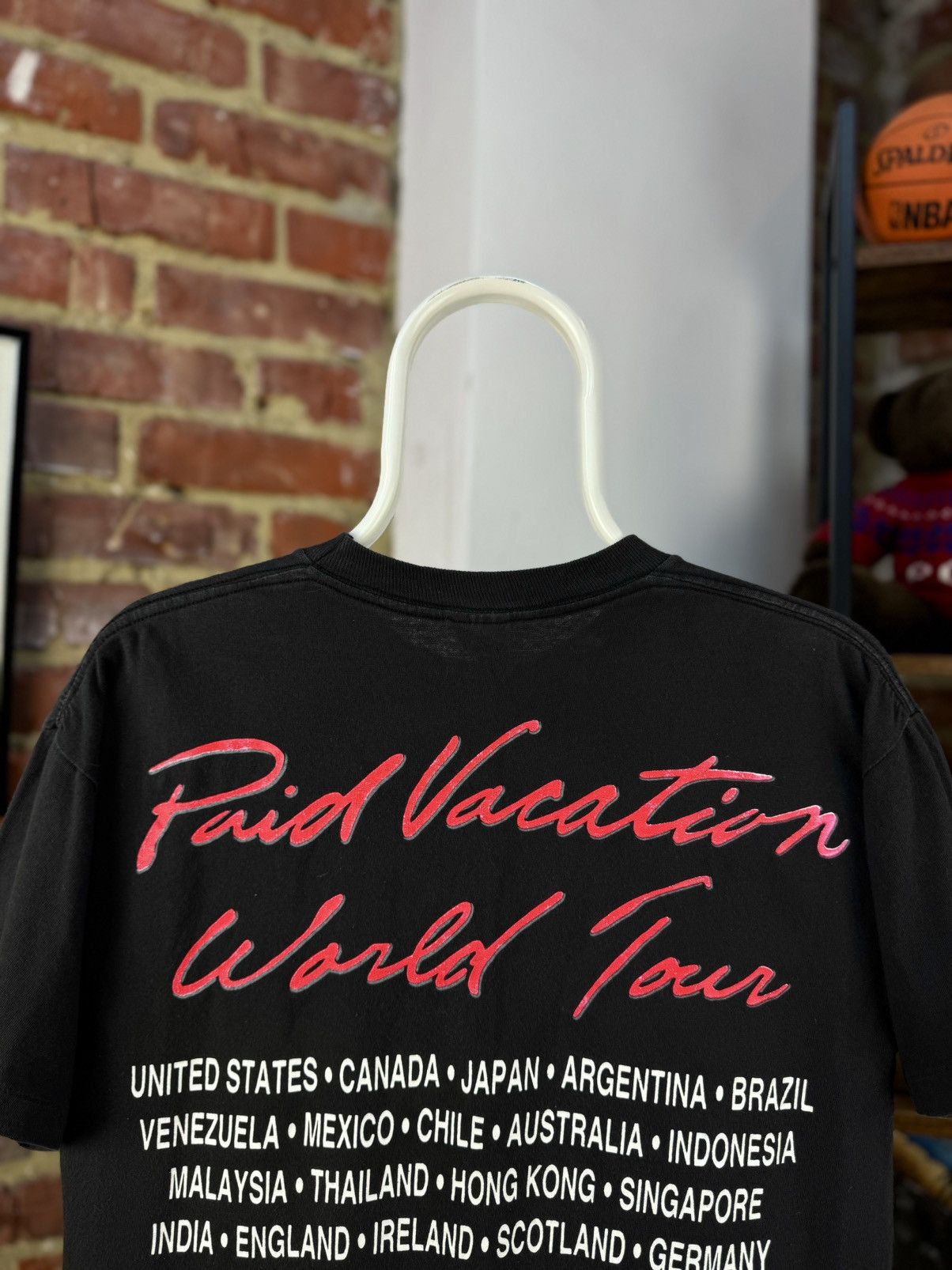 Vintage Richard Marx 1994 Paid Vacation World Tour GEM Vintage Shirt Size US M / EU 48-50 / 2 - 14 Thumbnail