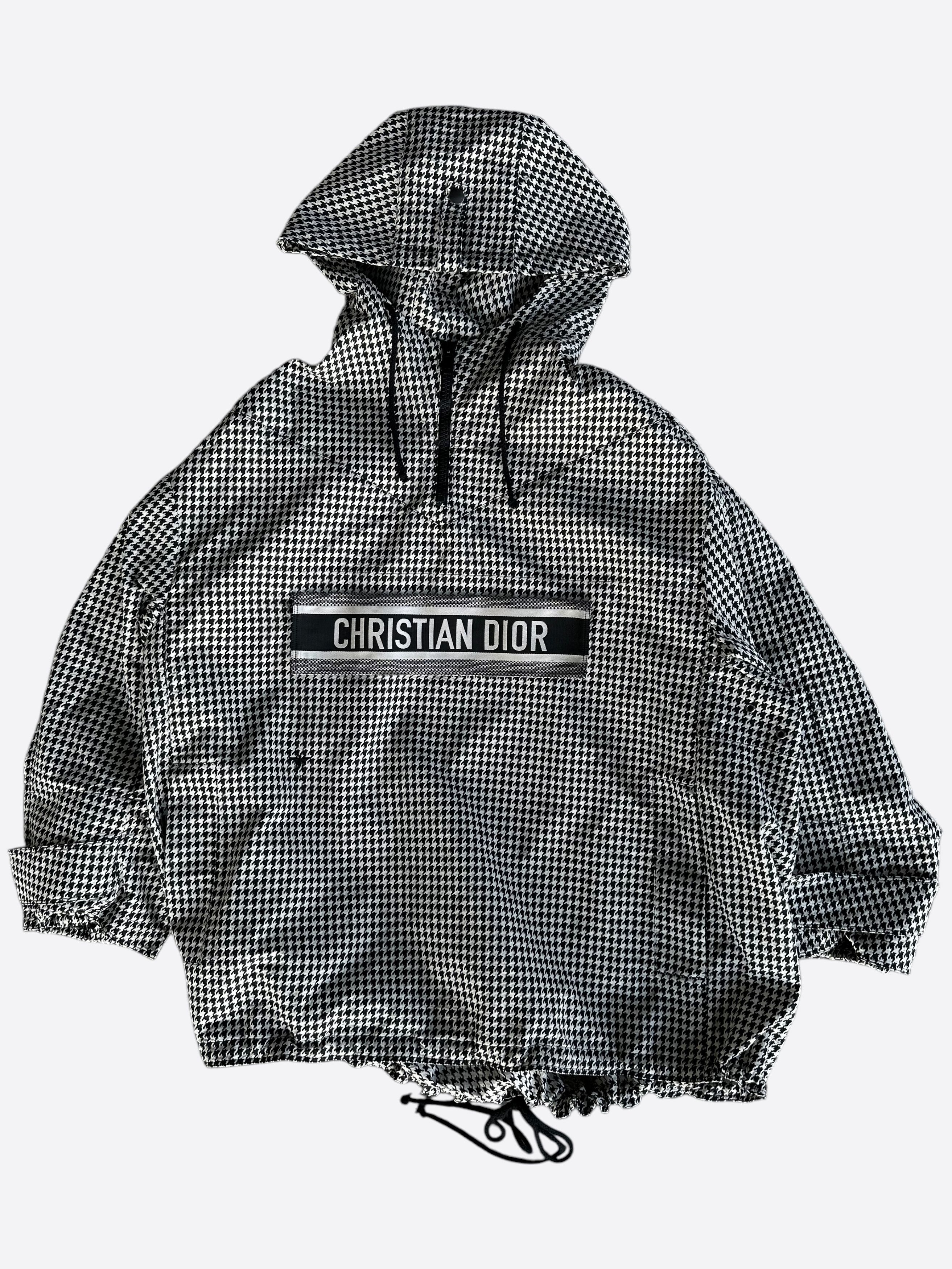 Dior Dior Black & White Houndstooth Oversized Women's Anorak Size M / US 6-8 / IT 42-44 - 1 Thumbnail