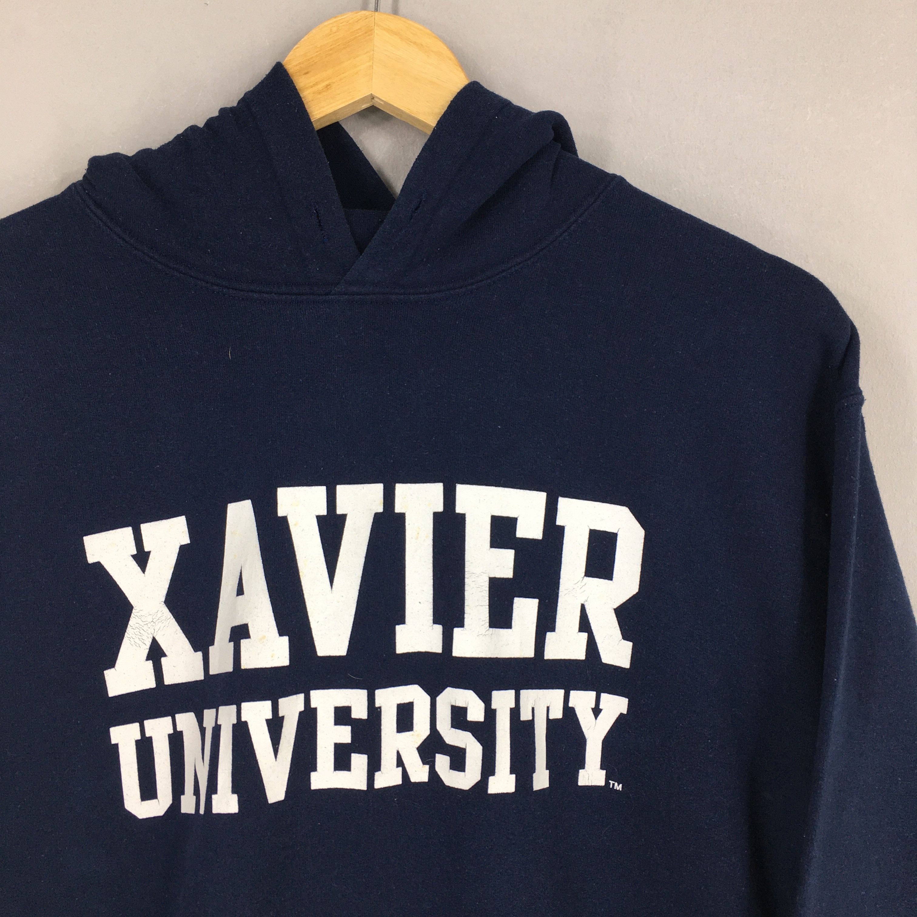 NCAA × Vintage Vintage Xavier University Hoodie Medium Size US M / EU 48-50 / 2 - 2 Thumbnail