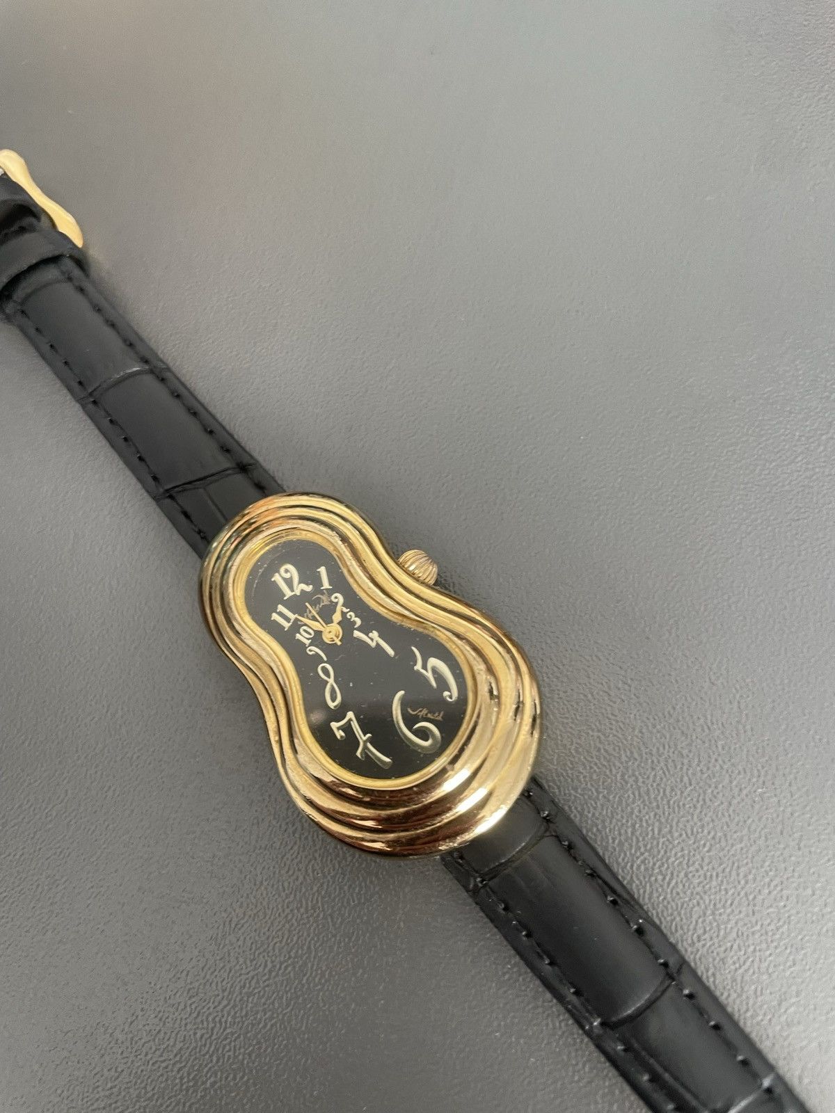 Vintage Vintage Demart Unique Salvador Dali Soft watch Unisex Gold Size ONE SIZE - 2 Thumbnail