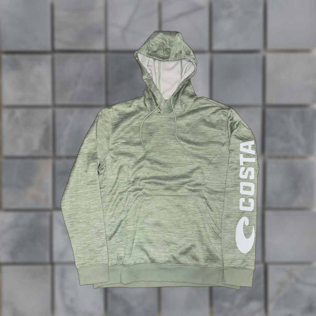 Vintage VINTAGE Costa Pullover Hoodie Green L Mens BNWT Size US L / EU 52-54 / 3 - 1 Thumbnail