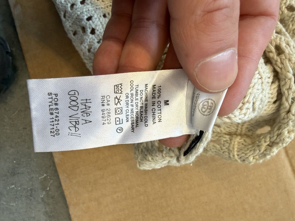 Stussy Stussy crochet button up- medium Size US M / EU 48-50 / 2 - 4 Thumbnail