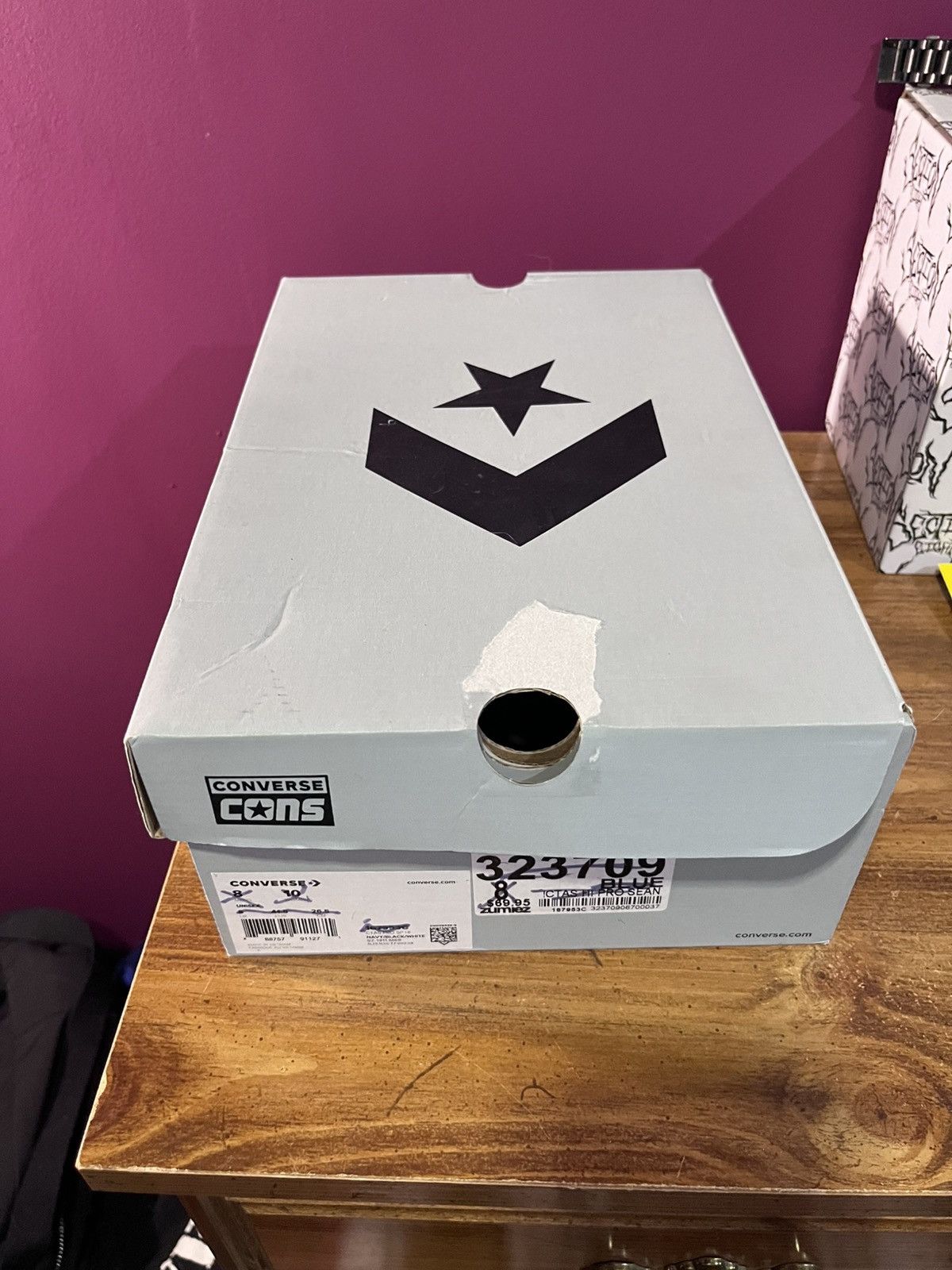 Converse Converse cons pink reflective lightning Size US 9.5 / EU 42-43 - 10 Thumbnail