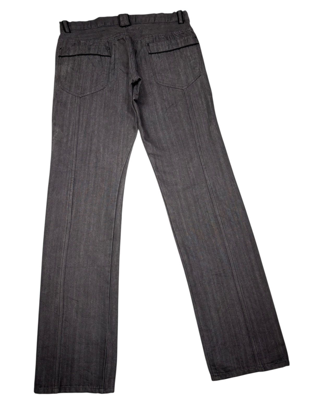 Tornado Mart DEUX CONCEPT LABO GREY STRAIGHT LEG DENIM JEANS Size US 31 - 4 Thumbnail