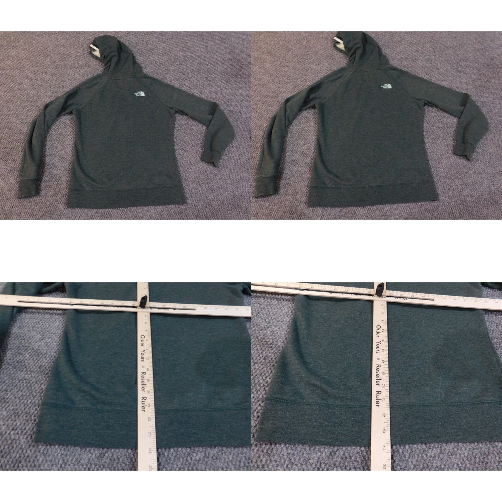 The North Face VINTAGE? The North Face Hoodie Women M Green Outdoors Grand Canyon Graphic Pockets Logo Size M / US 6-8 / IT 42-44 - 8 Thumbnail