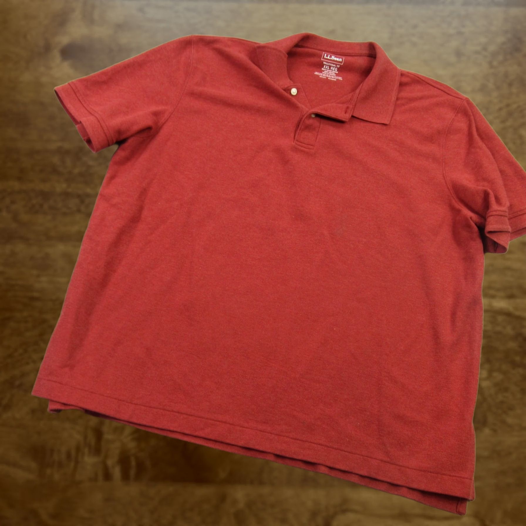 Vintage LL Bean Shirt Mens 2XL Red Polo Short Sleeve Lightweight Outdoor Traditional Polo Shirt Mens Regular Red 2XL Golf Classic Mens Size US XXL / EU 58 / 5 - 1 Thumbnail