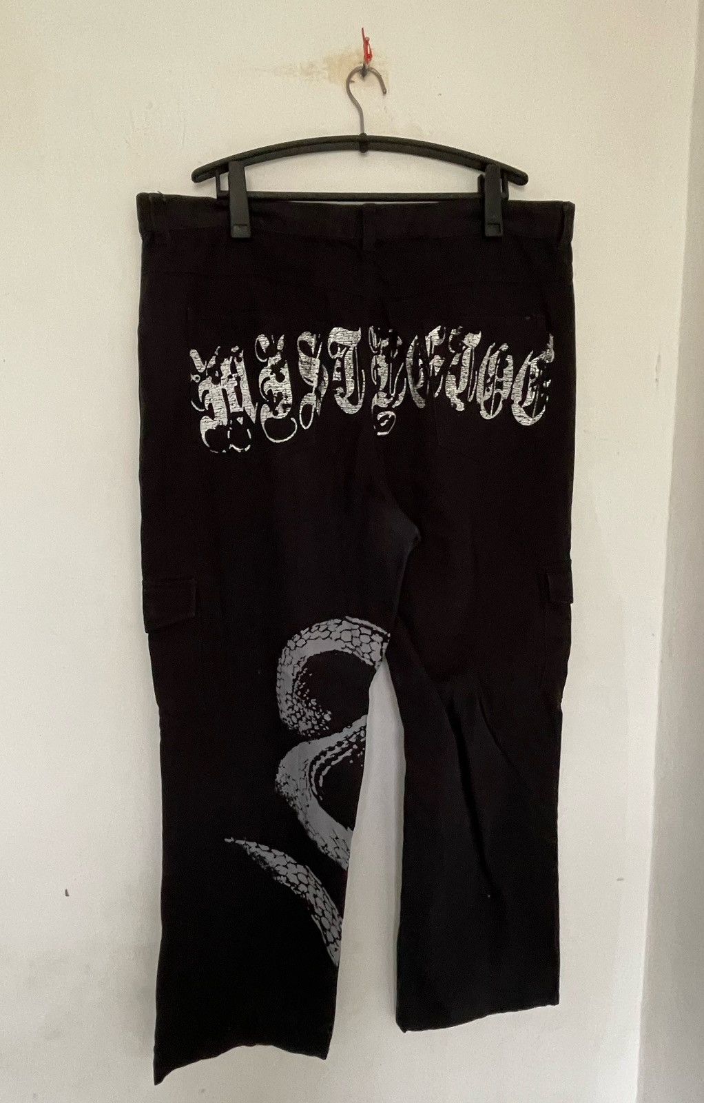 AFFXWRKS × Japanese Brand MISTLETOE SNAKE PRINT CARGO PANT Size US 44 / EU 60 - 5 Thumbnail