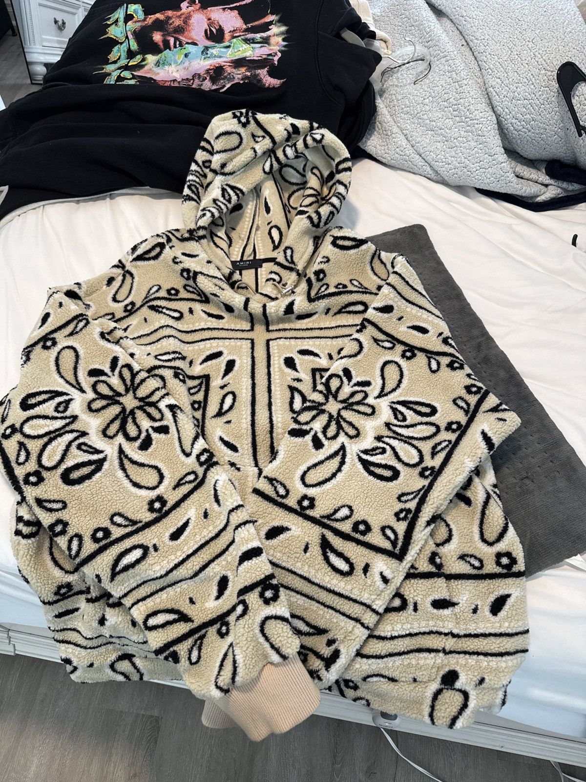 Amiri Amiri Sherpa Hoodie Size US XXL / EU 58 / 5 - 1 Thumbnail
