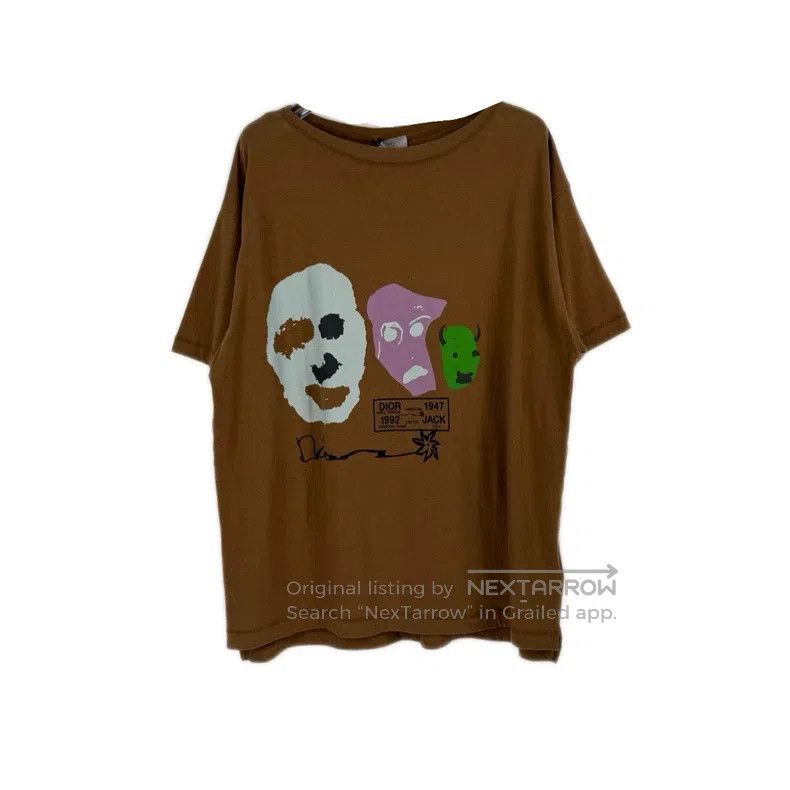 Dior Coffee colour co-branded weird Facebook big collar sh