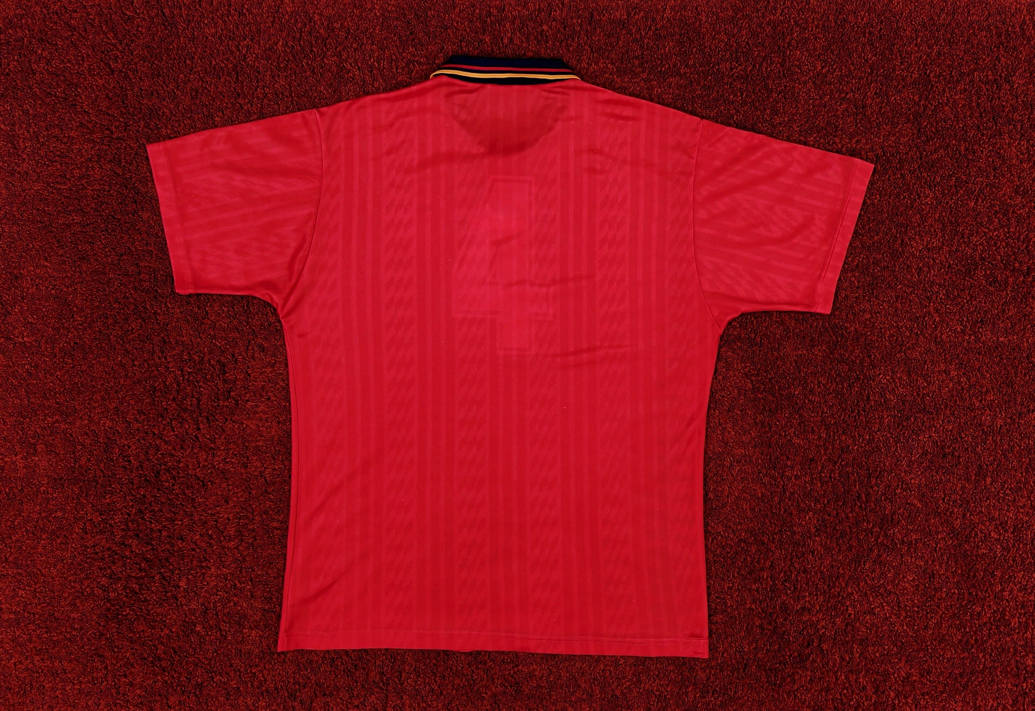 Adidas × Vintage SPAIN HOME JERSEY FOOTBALL SHIRT 1994 Size US L / EU 52-54 / 3 - 2 Thumbnail
