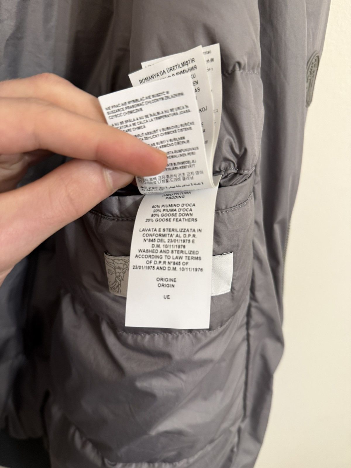 Versace Versace Collection goose dawn bomber Size US M / EU 48-50 / 2 - 10 Thumbnail