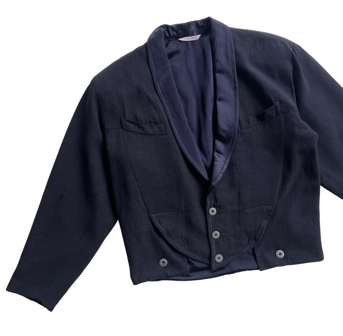 Marithe + Francois Girbaud ARCHIVE 1980s MFG x Momentodue x Allegri Cropped Jacket Size US M / EU 48-50 / 2 - 6 Thumbnail