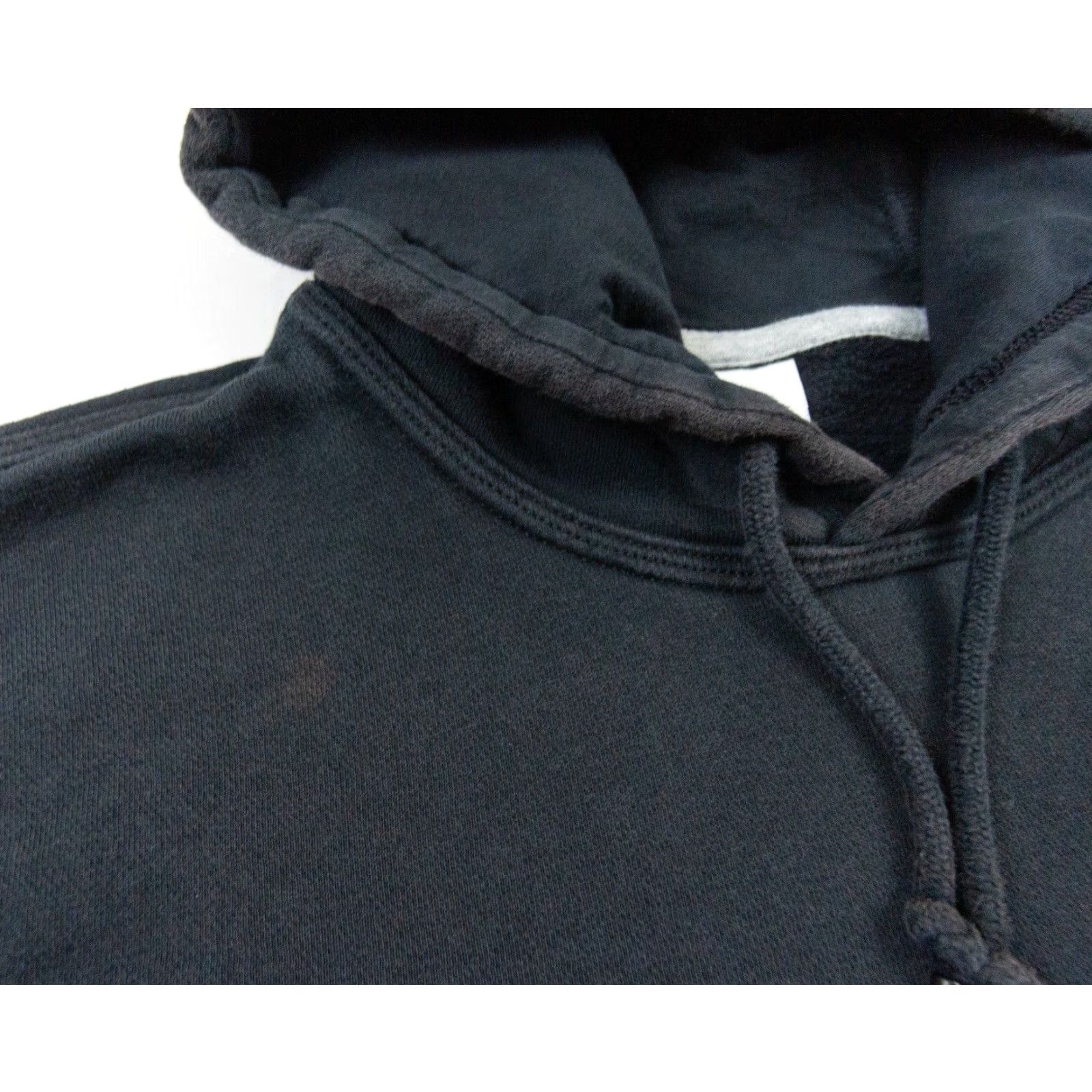 Nike VINTAGE Nike Sweatshirt Mens Medium Black Hoodie Pullover Swoosh Adult Sweater Faded Size US M / EU 48-50 / 2 - 4 Thumbnail