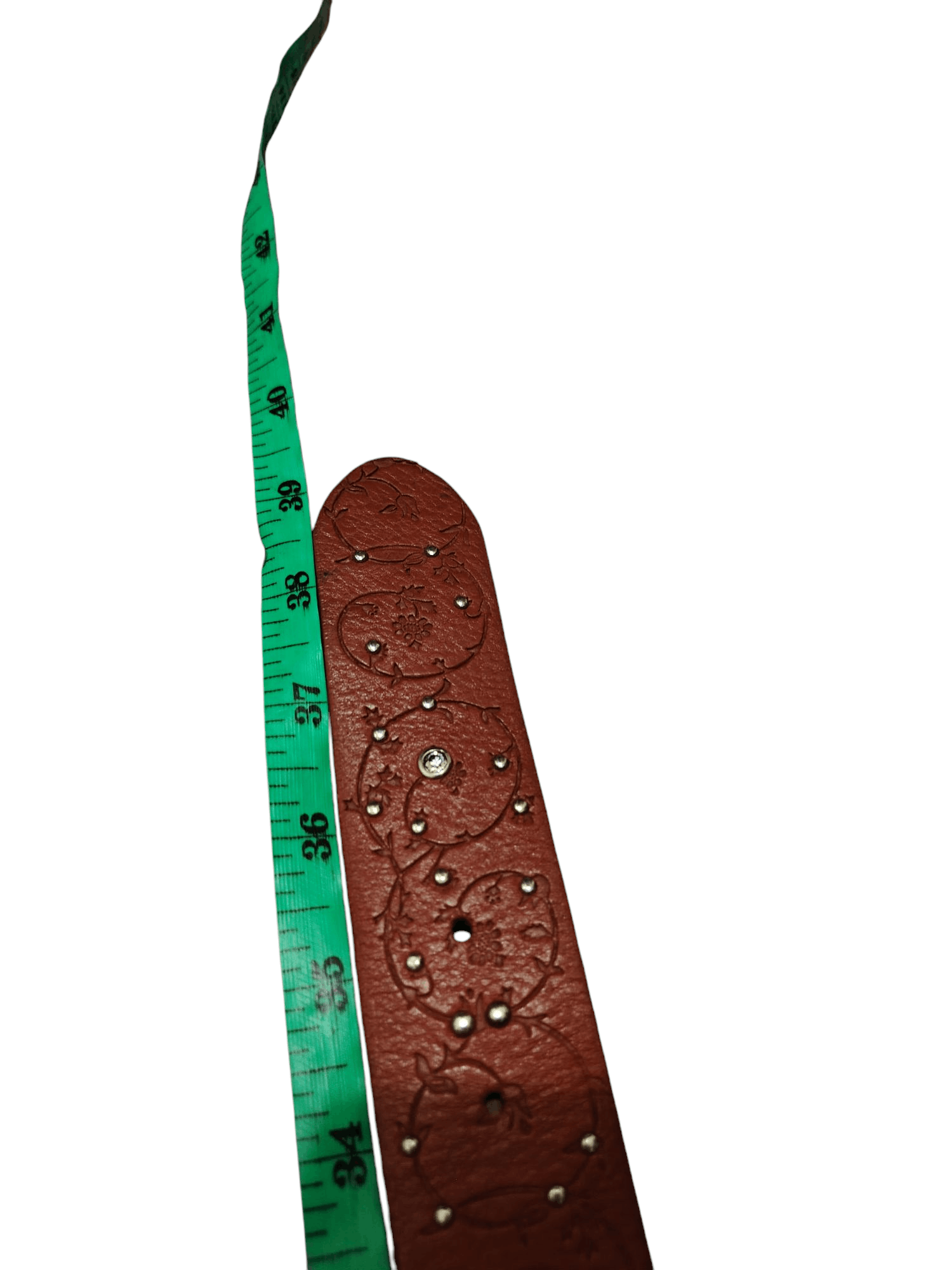 If Six Was Nine Japanese Leather Belt Size ONE SIZE - 15 Thumbnail