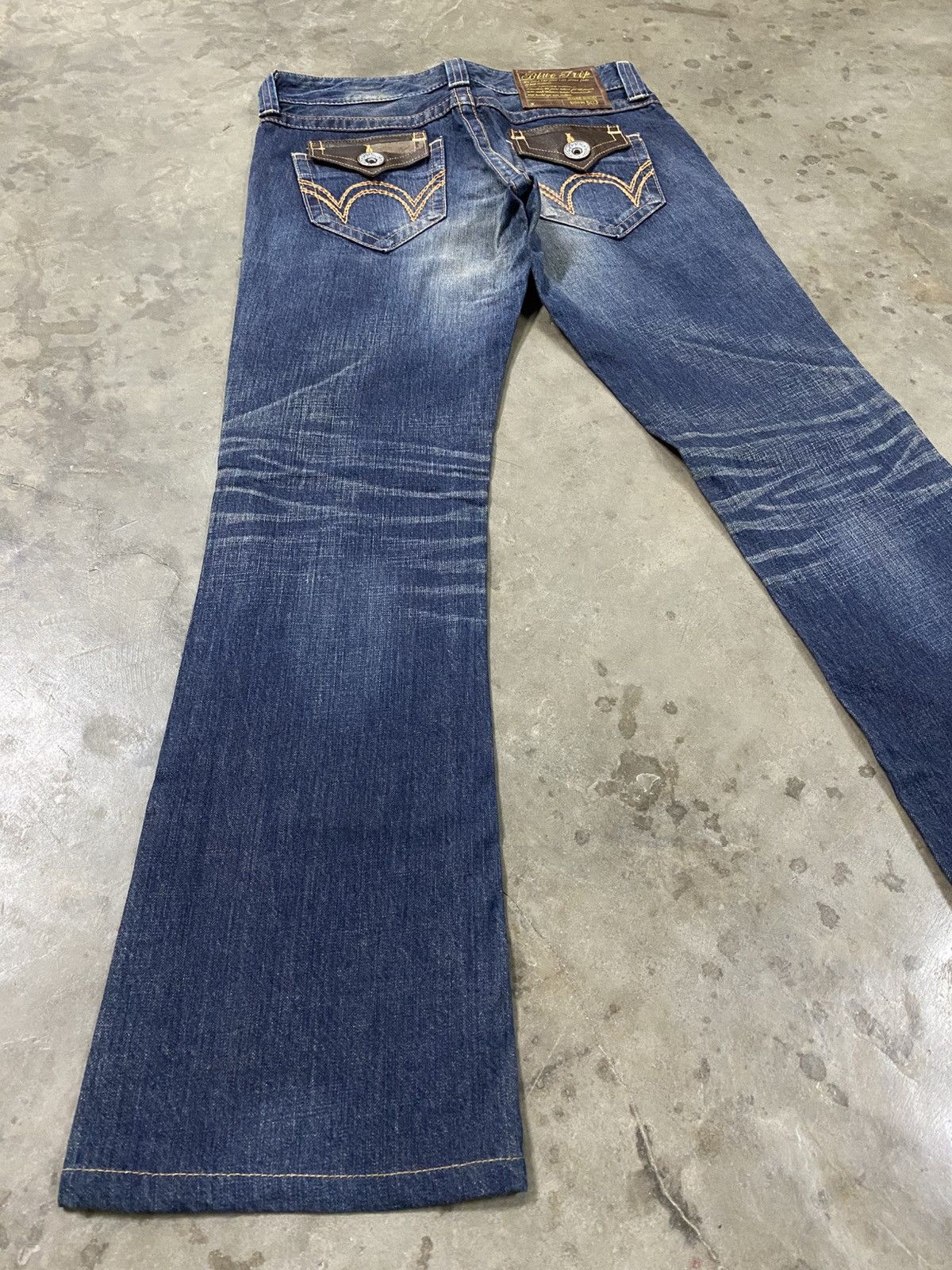 Tornado Mart Flare Jeans Edwin Mud Rusty Low Rise Boot Cut @300 Size US 28 / EU 44 - 1 Thumbnail